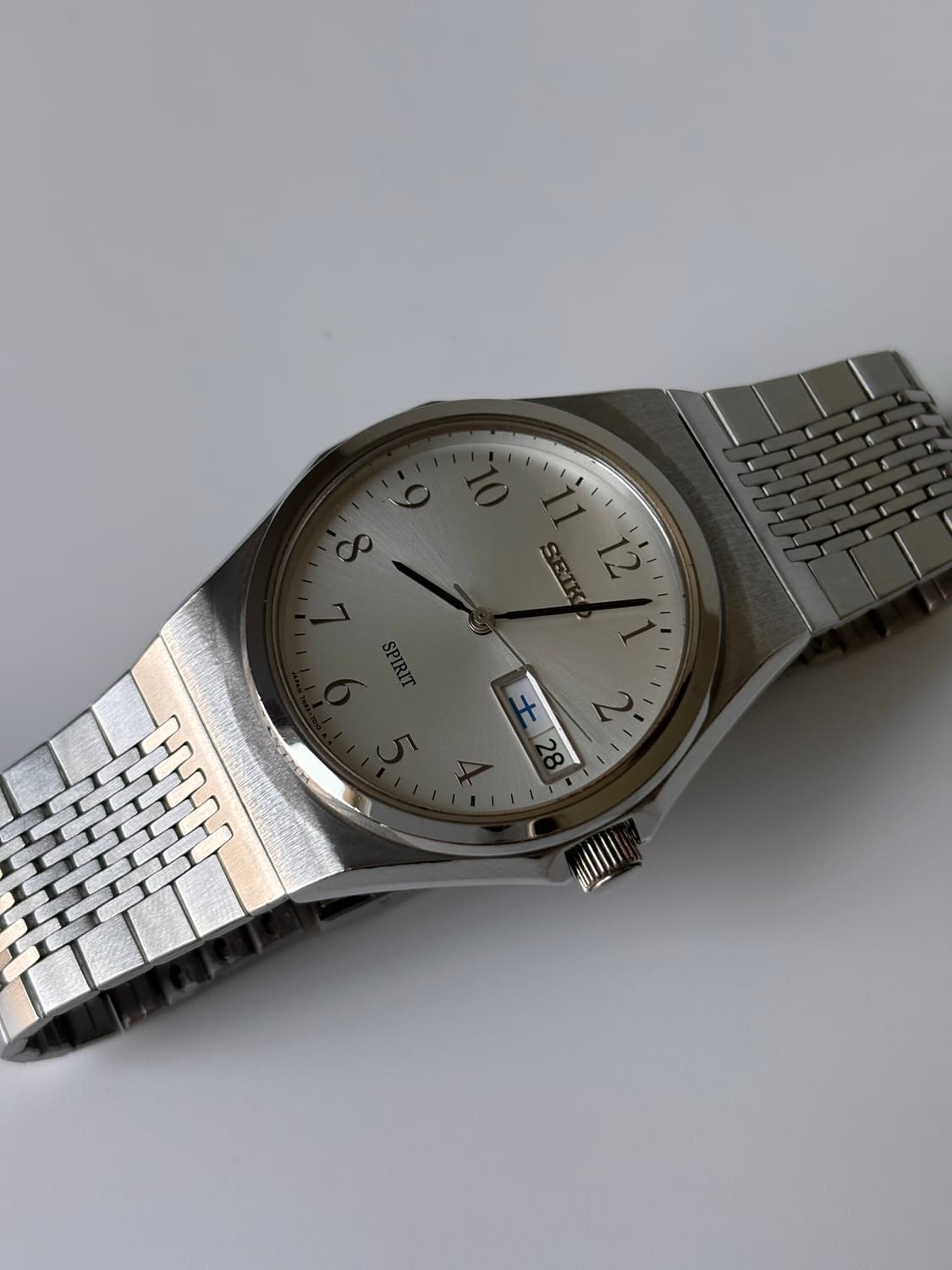 1990s Spirit Arabic Index Silver Quartz 상품이미지3