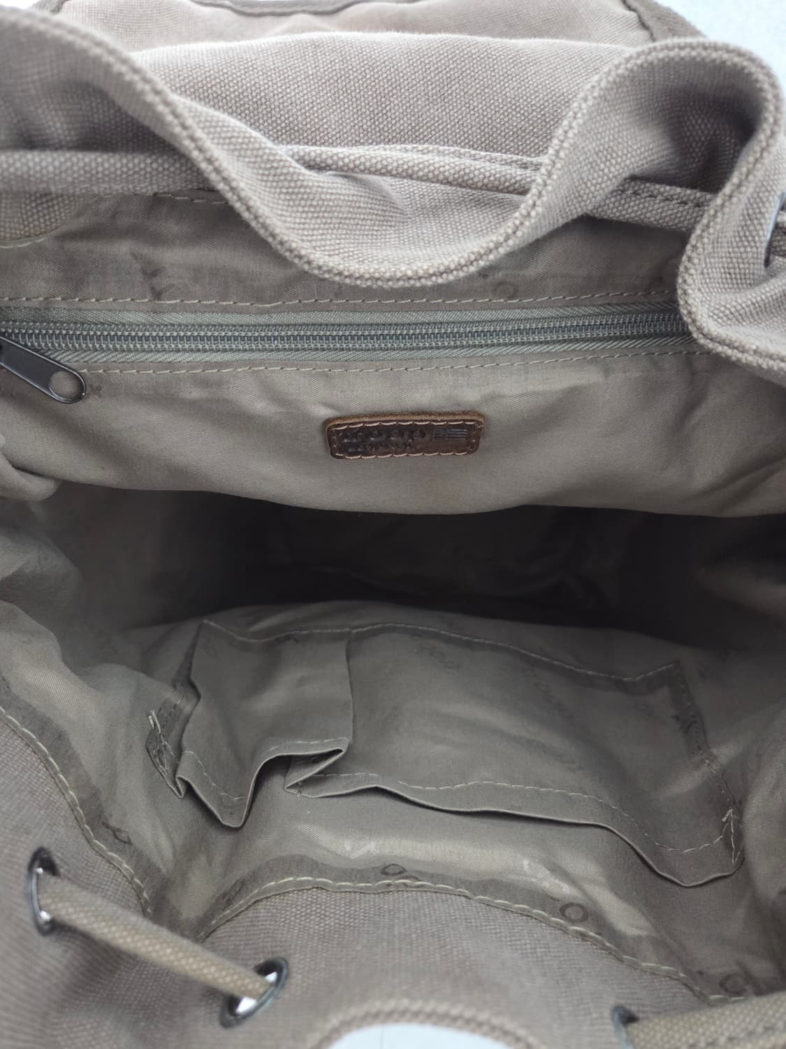 룹 런던(Troop London) 빈티지 캔버스 백팩 상품이미지7