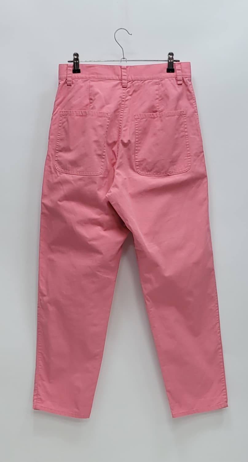 COS 코스 배럴 레그 코튼 치노 팬츠 / 여 155-60A 핑크
 상품이미지2