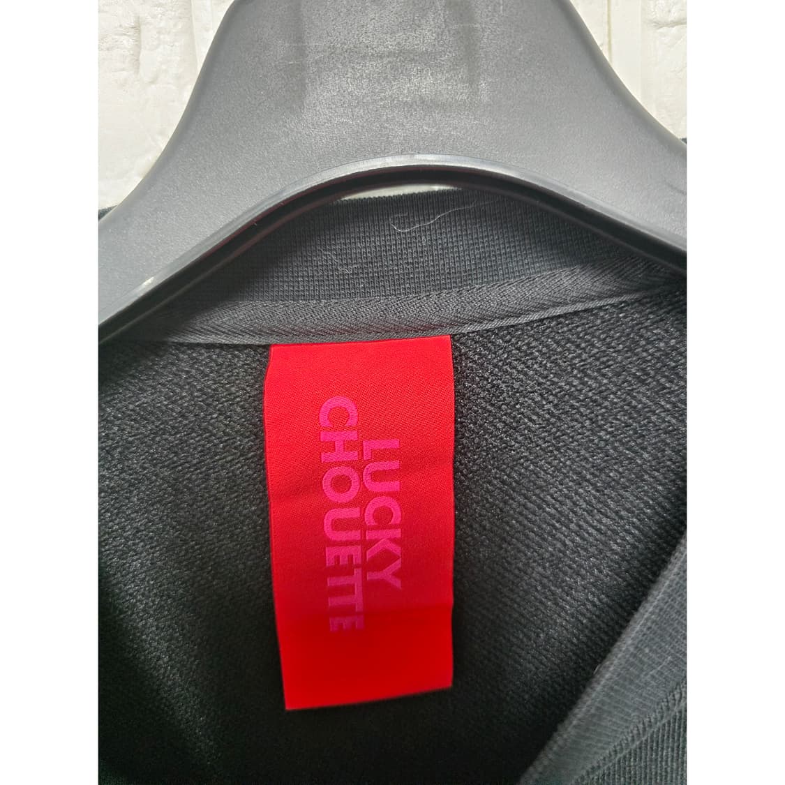 택포) 럭키슈에뜨 블랙 부엉이 맨투맨 L 상품이미지2