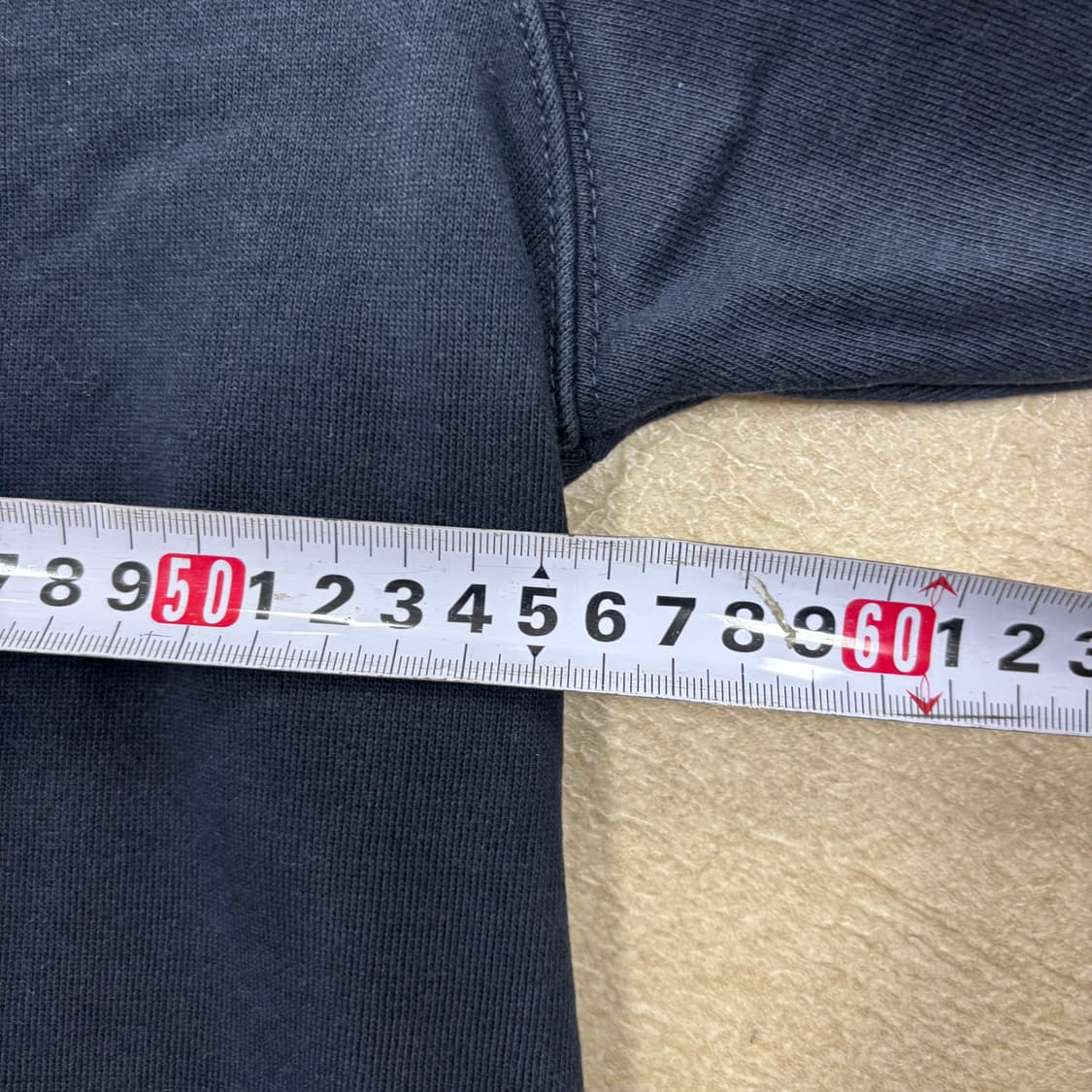 아웃도어프로덕츠 빅로고 네이비 후드티 상품이미지5