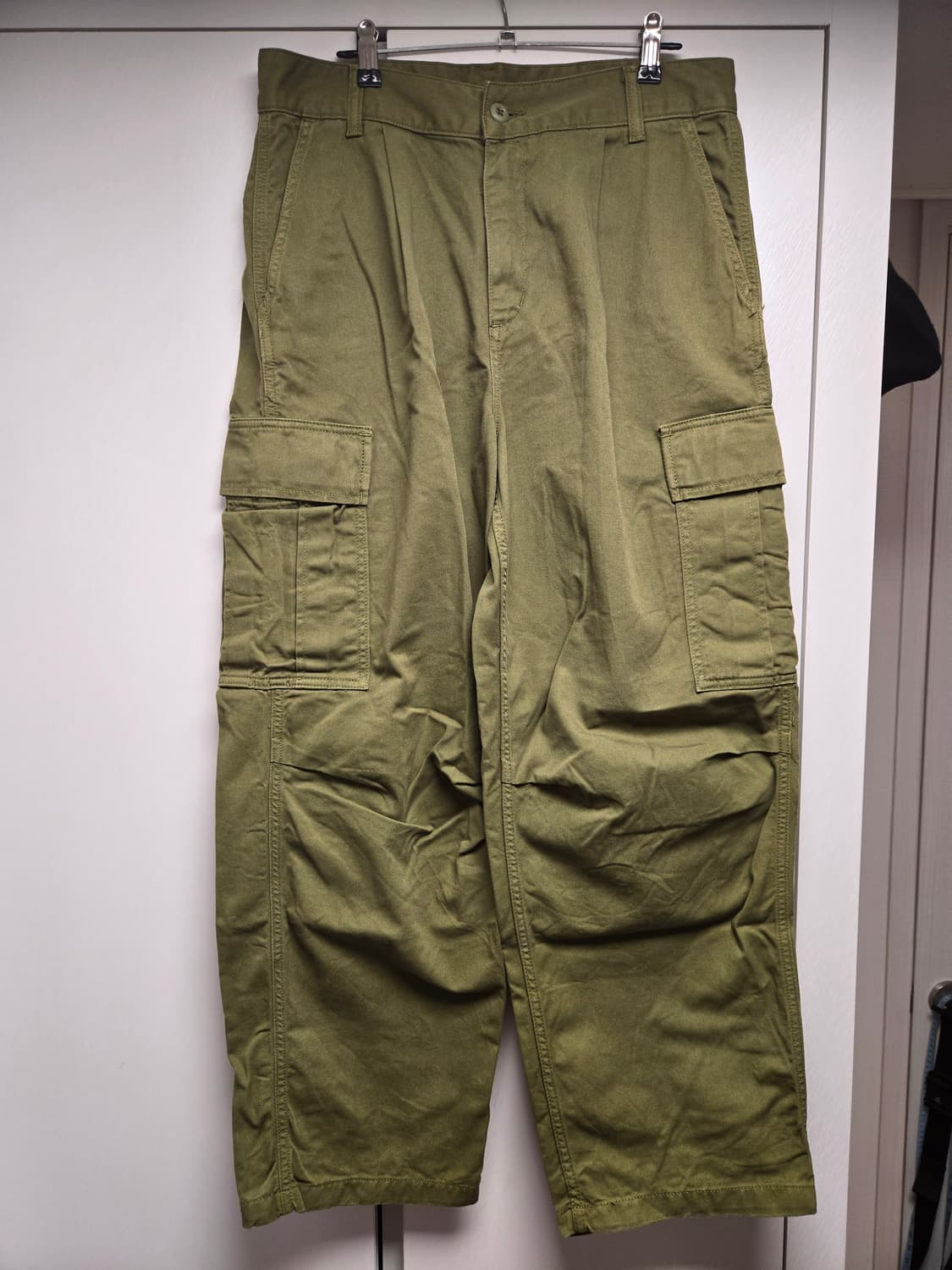 칼하트 WIP 콜 카고 팬츠 키위 가먼트 다이드 30 상품이미지2