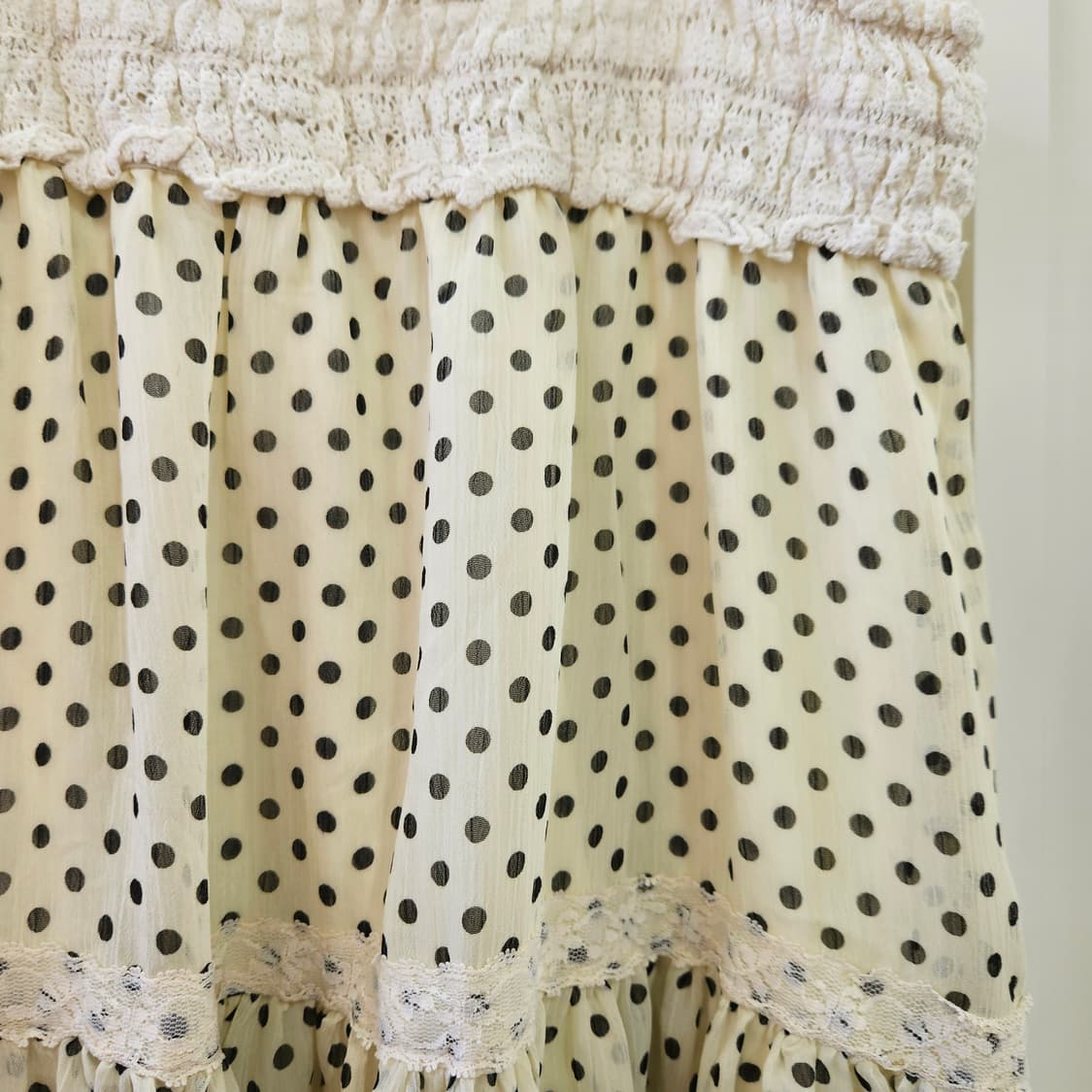 도트 레이스 캉캉 원피스 상품이미지6