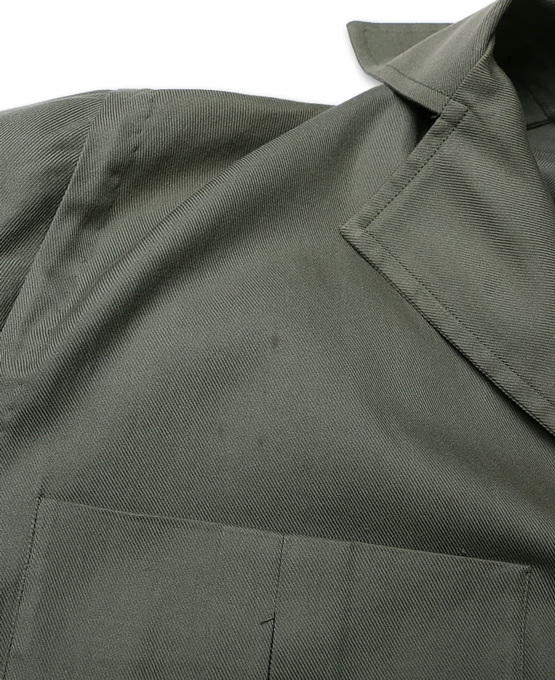 드 페트릴로 [De Petrillo] 카키 코튼 클래식 벨티드 자켓 상품이미지10