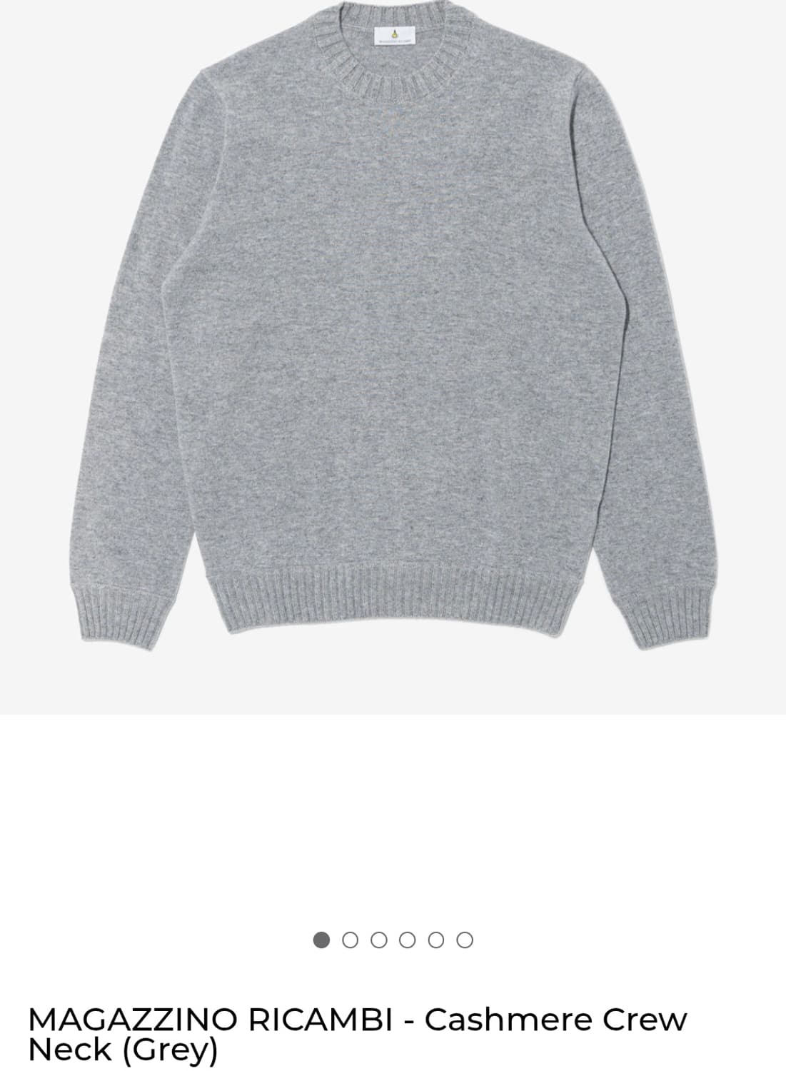 MAGAZZINO RICAMBI 캐시미어 100% 니트 상품이미지1