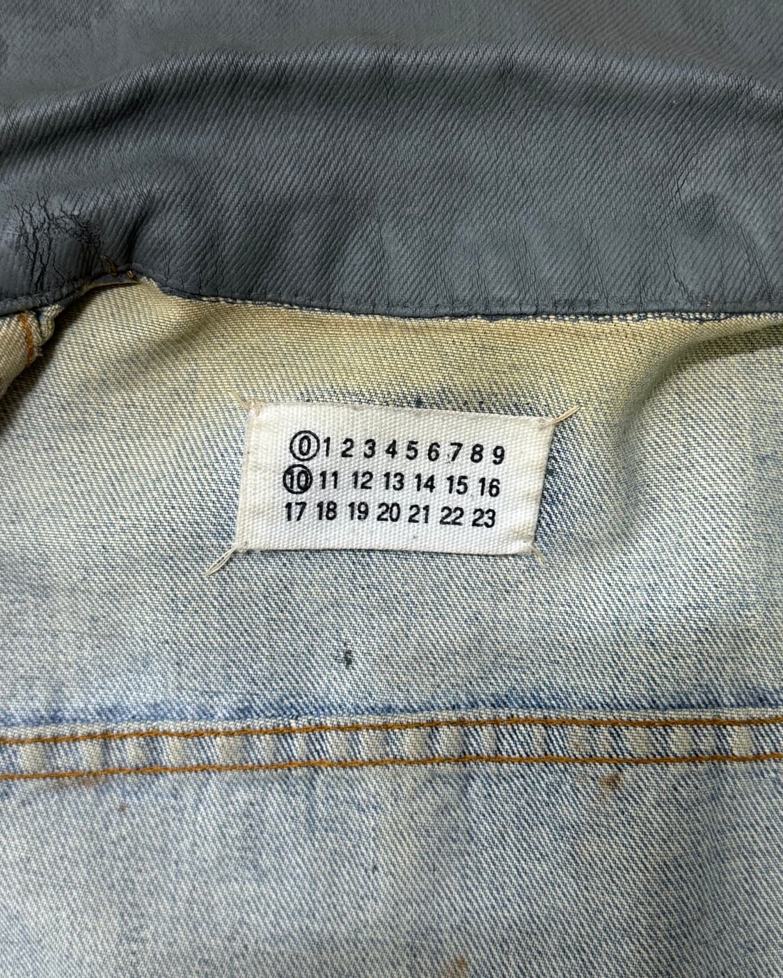 [S] 마르지엘라 아티저널 페인티드 데님자켓 상품이미지3