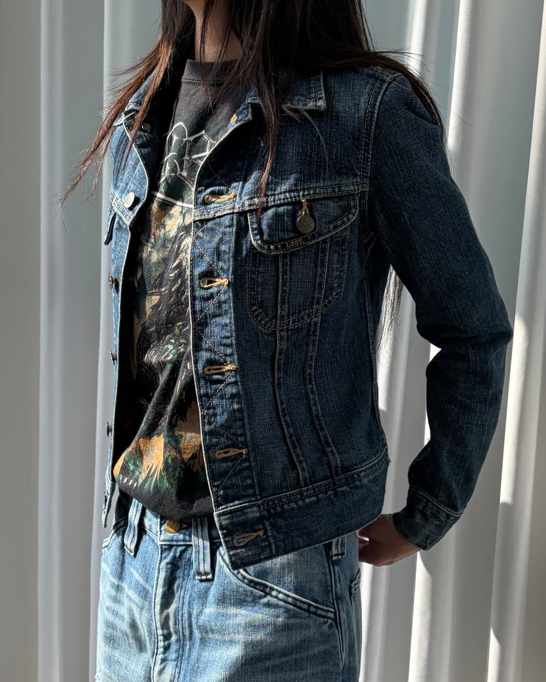 [XS]Lee 리 라이더스 JPN 카우보이 웨스턴 데님 트러커 자켓 상품이미지3