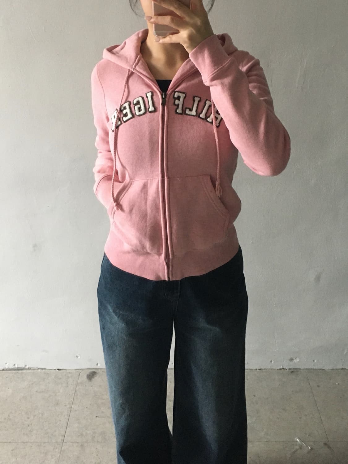 타미힐피거 로고 후드집업 상품이미지1