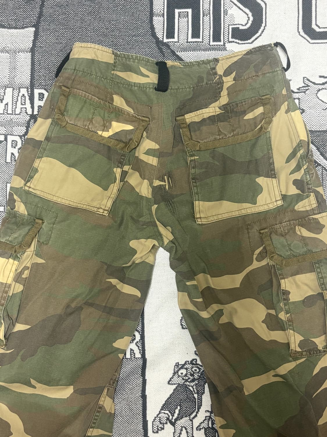 케토하우스 디테일 카모 카고 팬츠 상품이미지4