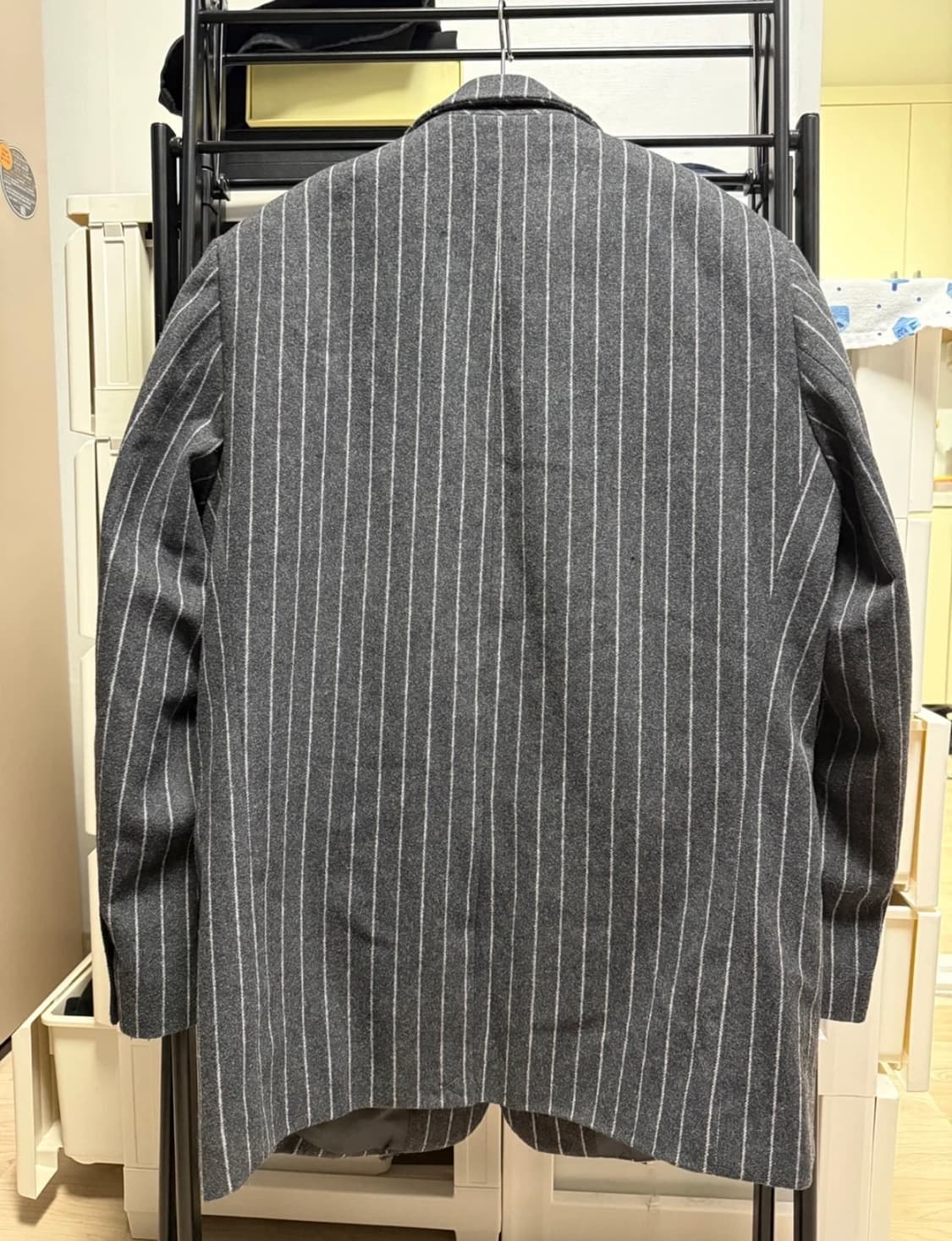 OURSAALTY 아우어솔티 스트라이프 울 자켓 상품이미지2