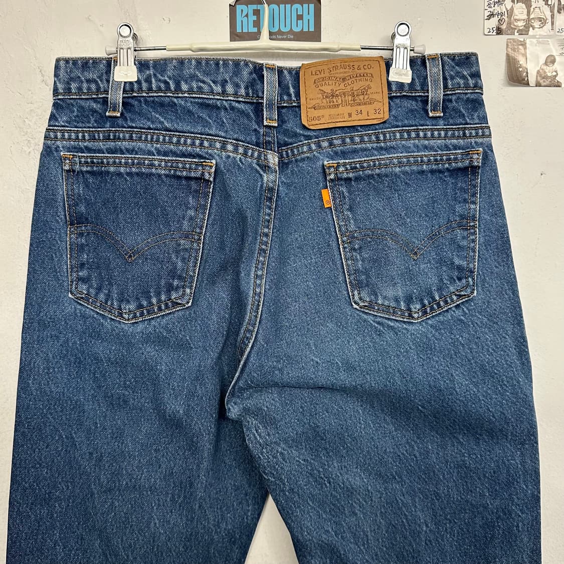 90’s 리바이스 505 오렌지탭 중청 상품이미지5