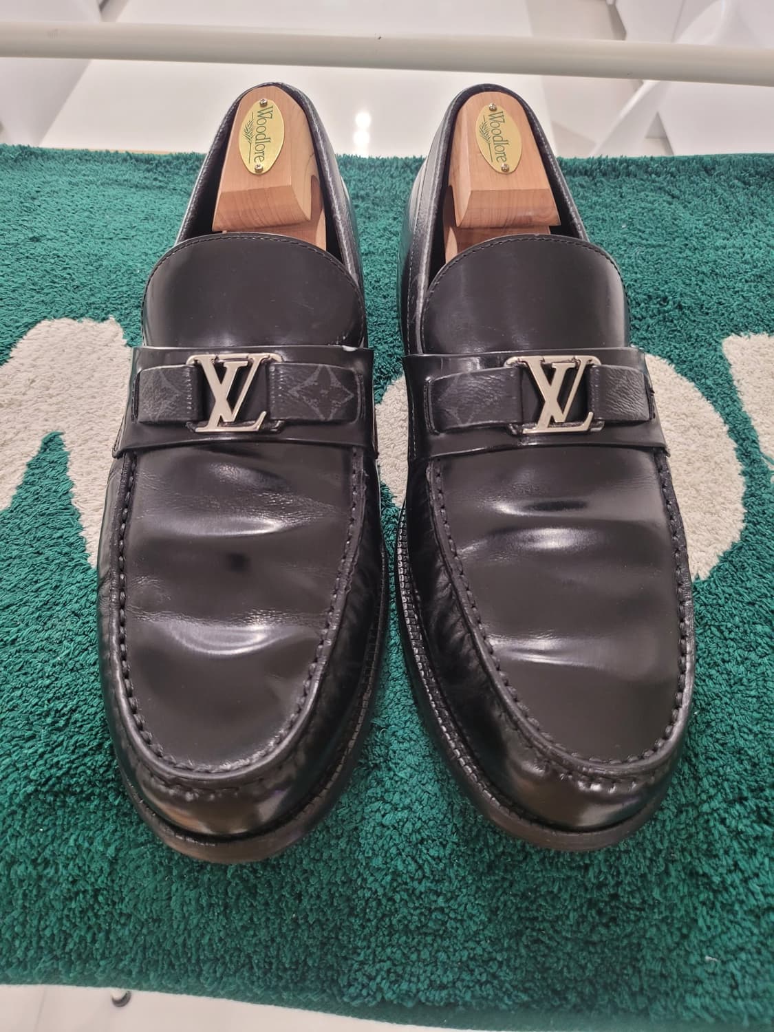 👞  루이비통 메이저 로퍼 블랙 (모노그램 이클립스) - 8.5 사이즈 상품이미지1