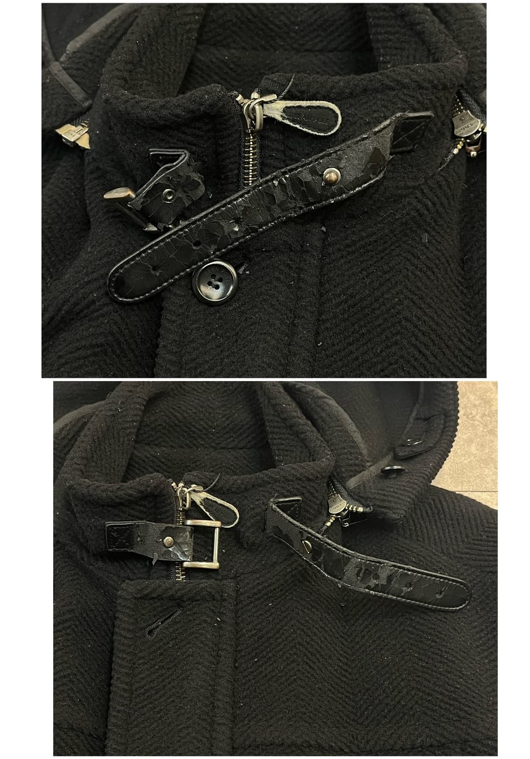 빈폴 후드 코트 블랙 90 #csz2239 상품이미지5