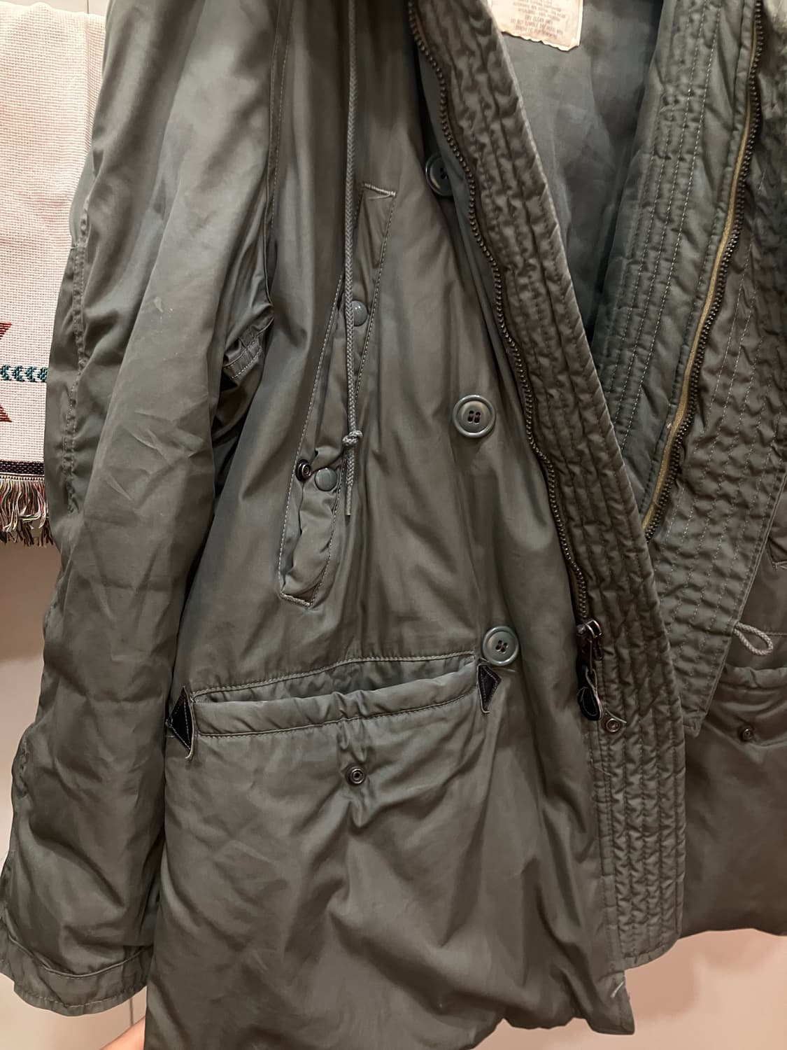 70s 오리지널 N3B 파카 M 상품이미지5