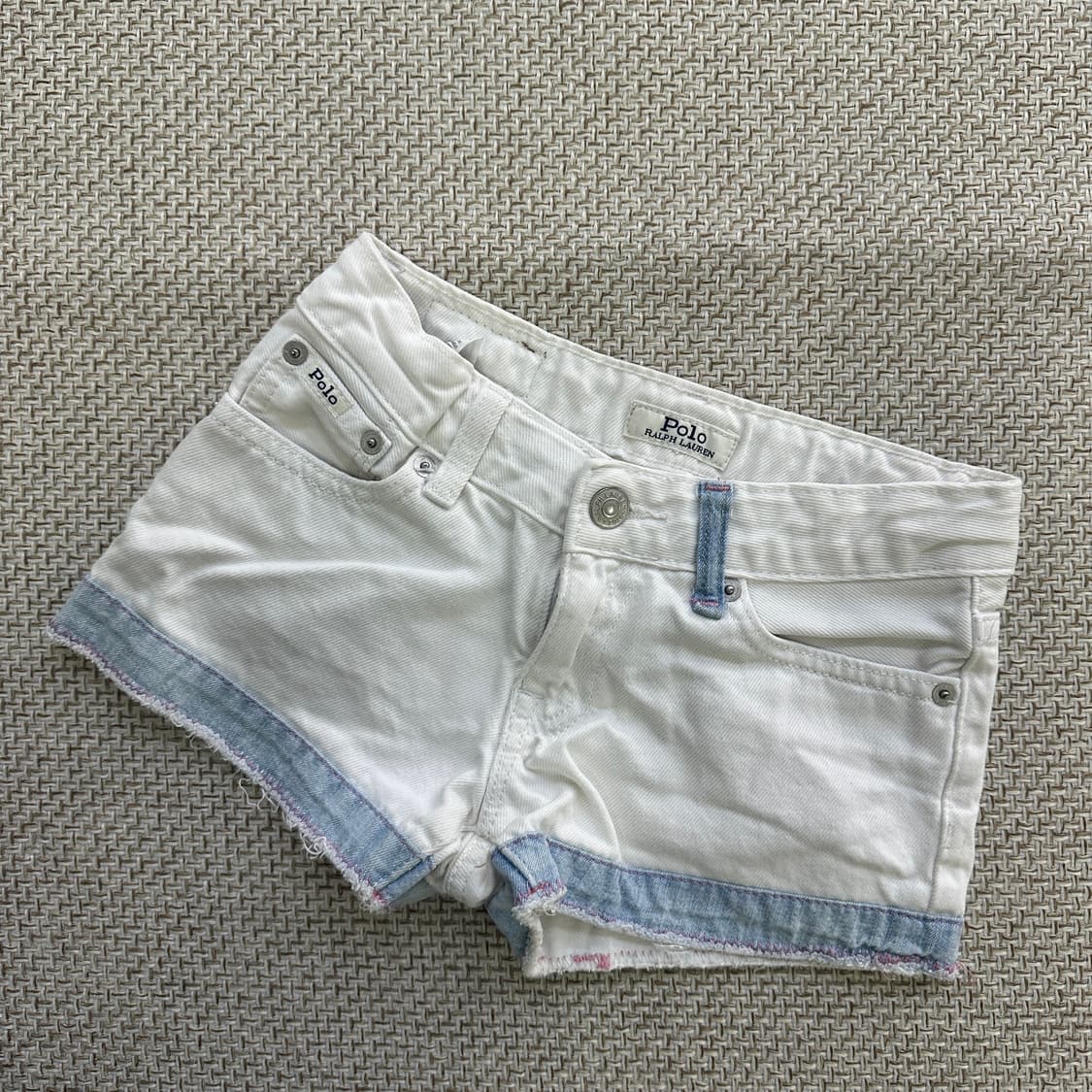130 폴로랄프로렌 키즈 데님 반바지 0416D 상품이미지1