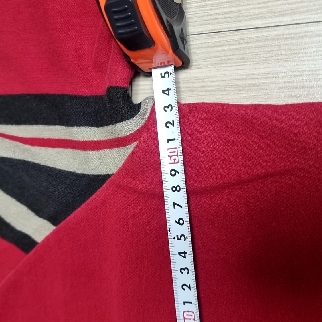 휴고보스 레드 스트라이프 긴팔 티셔츠(L) 상품이미지2