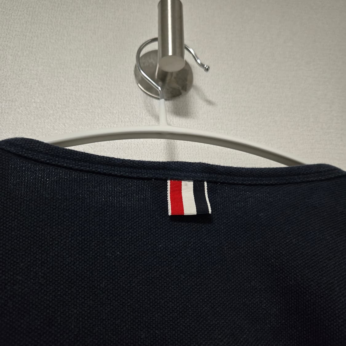 톰브라운 네이비 코튼 롱슬리브 니트 / 남성 니트/ 남자 롱슬리브  상품이미지8