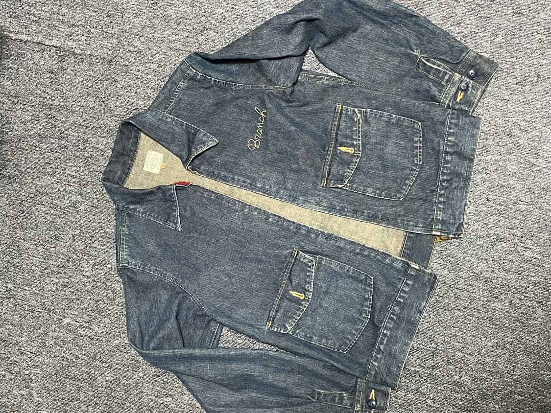 일본 빈티지 청자켓 상품이미지2