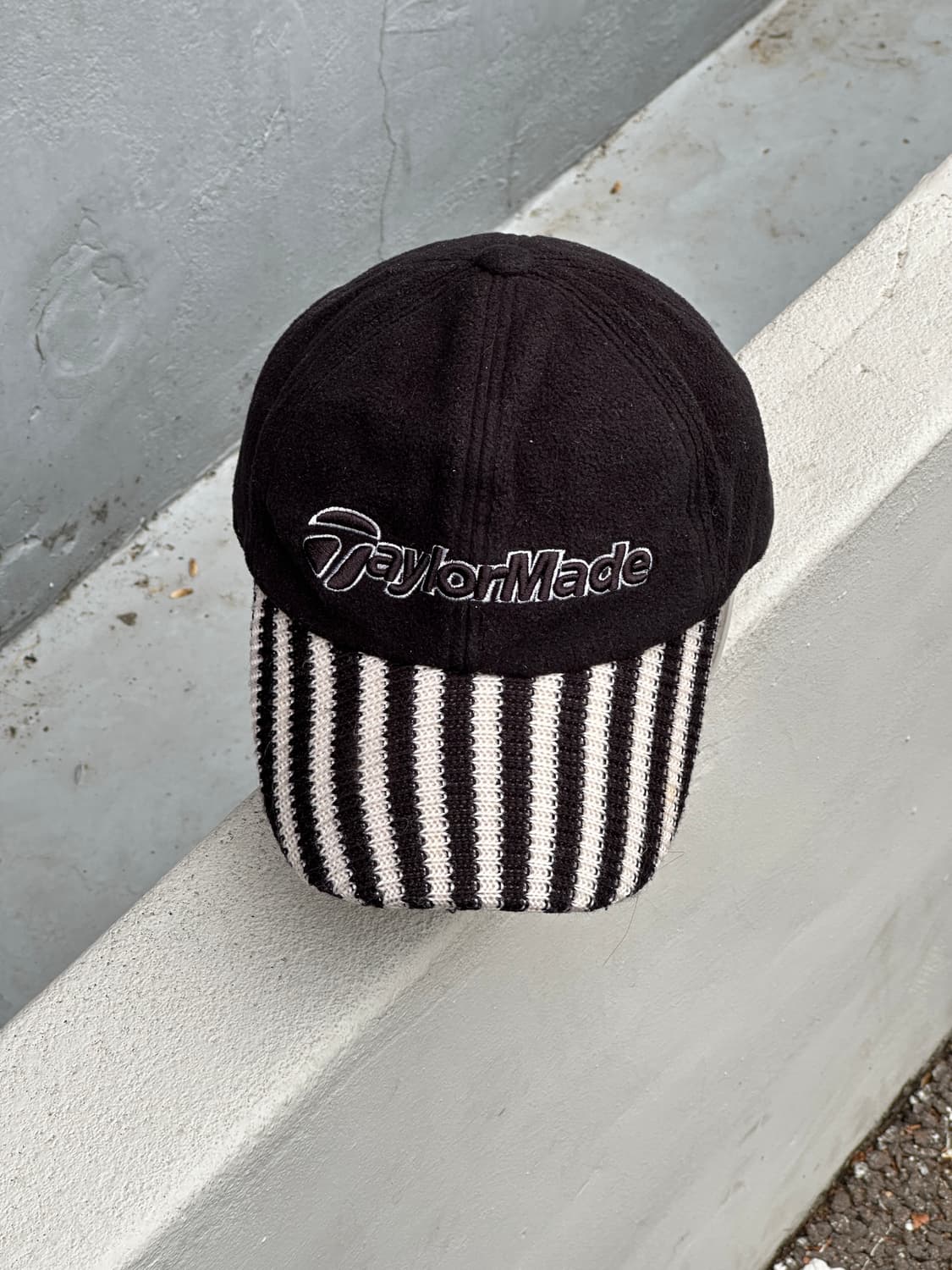 [M-L] 테일러메이드 로고 플리스 볼캡 모자 골프 상품이미지1