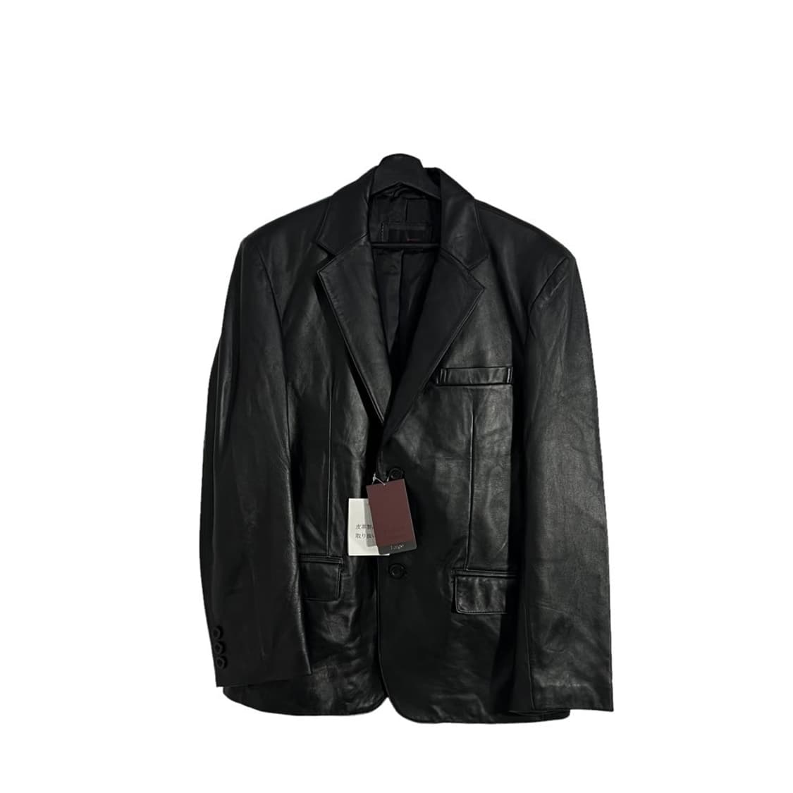 새상품 리얼레더 램스킨 블레이저  상품이미지2