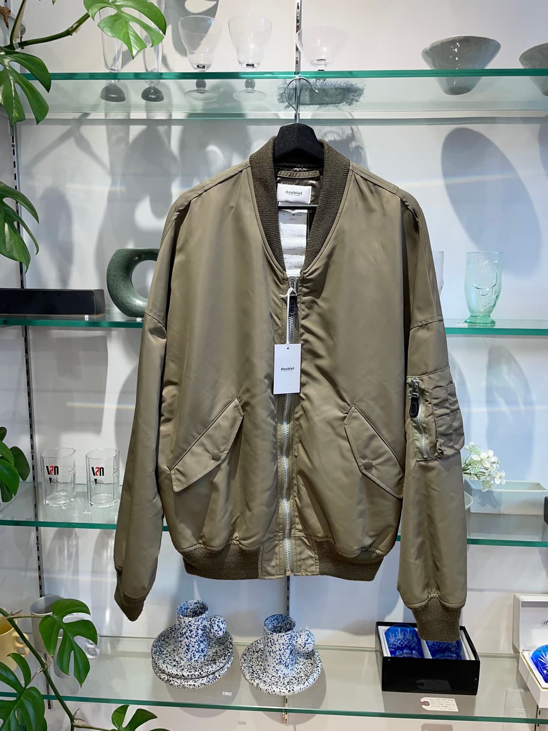 더블렛 vegetable dyed ma-1 상품이미지1