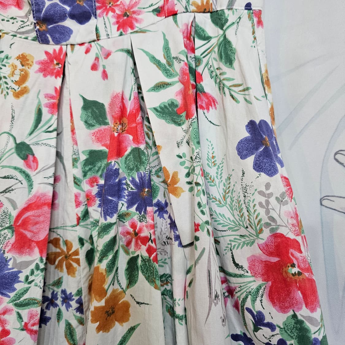 KENZO  겐조  플로럴  스커트 상품이미지2