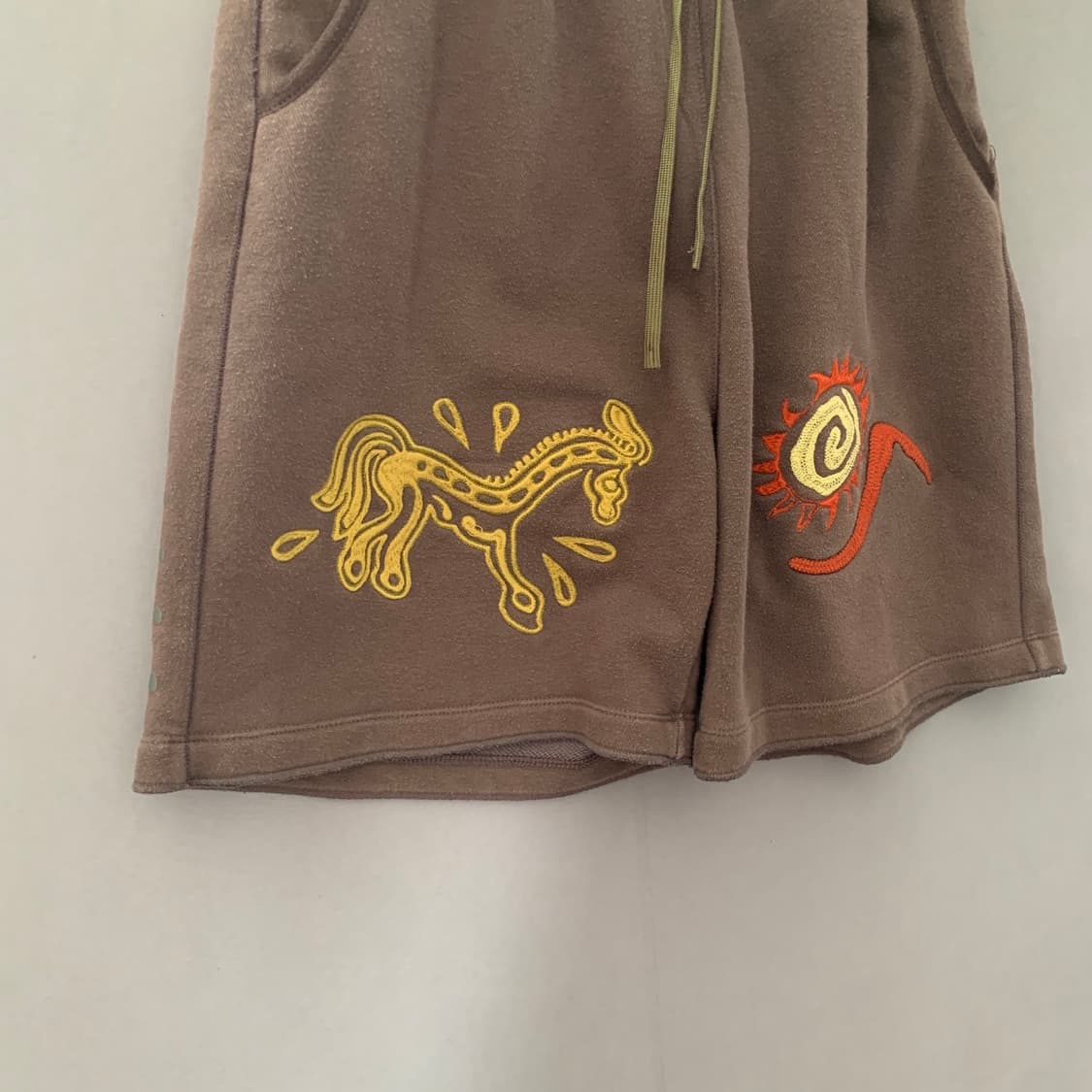 XL SOHC 자수 케이브 드로잉 라운지 쇼츠 반바지 상품이미지5