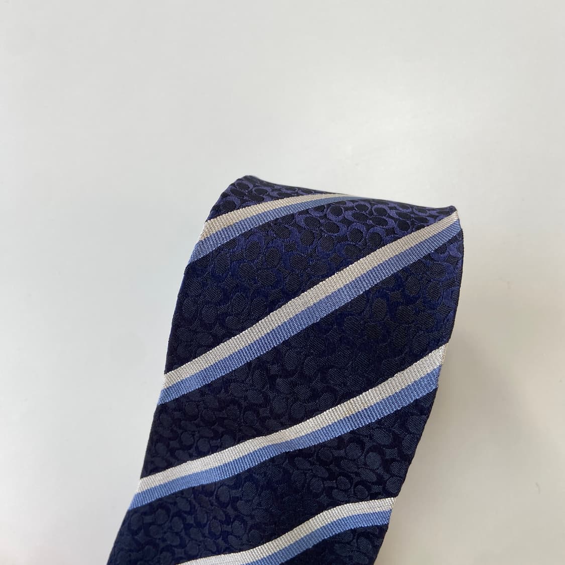 코치 (COACH) 모노그램 명품 정품 넥타이 8.3cm 상품이미지4