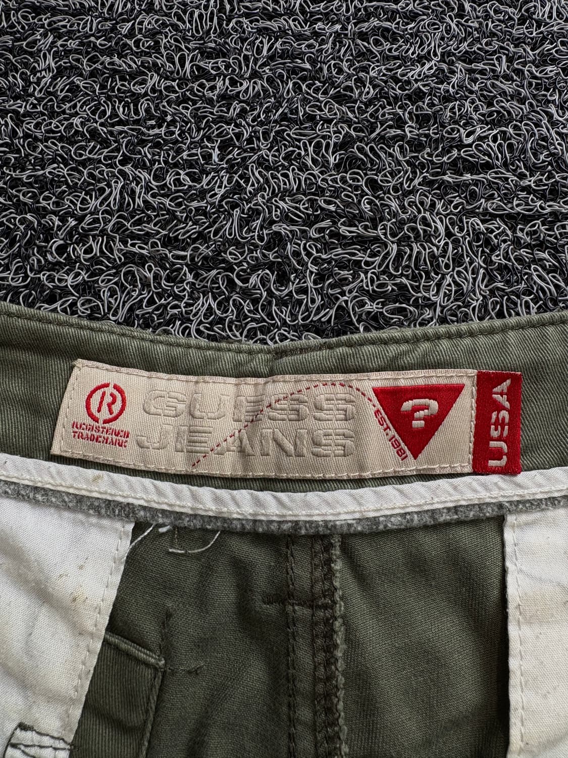 게스 Y2k 밀리터리 구르카 카고 반바지 3542 상품이미지5