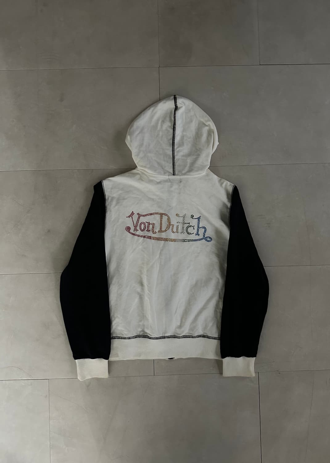 big logo cotton hood zip-up 상품이미지10