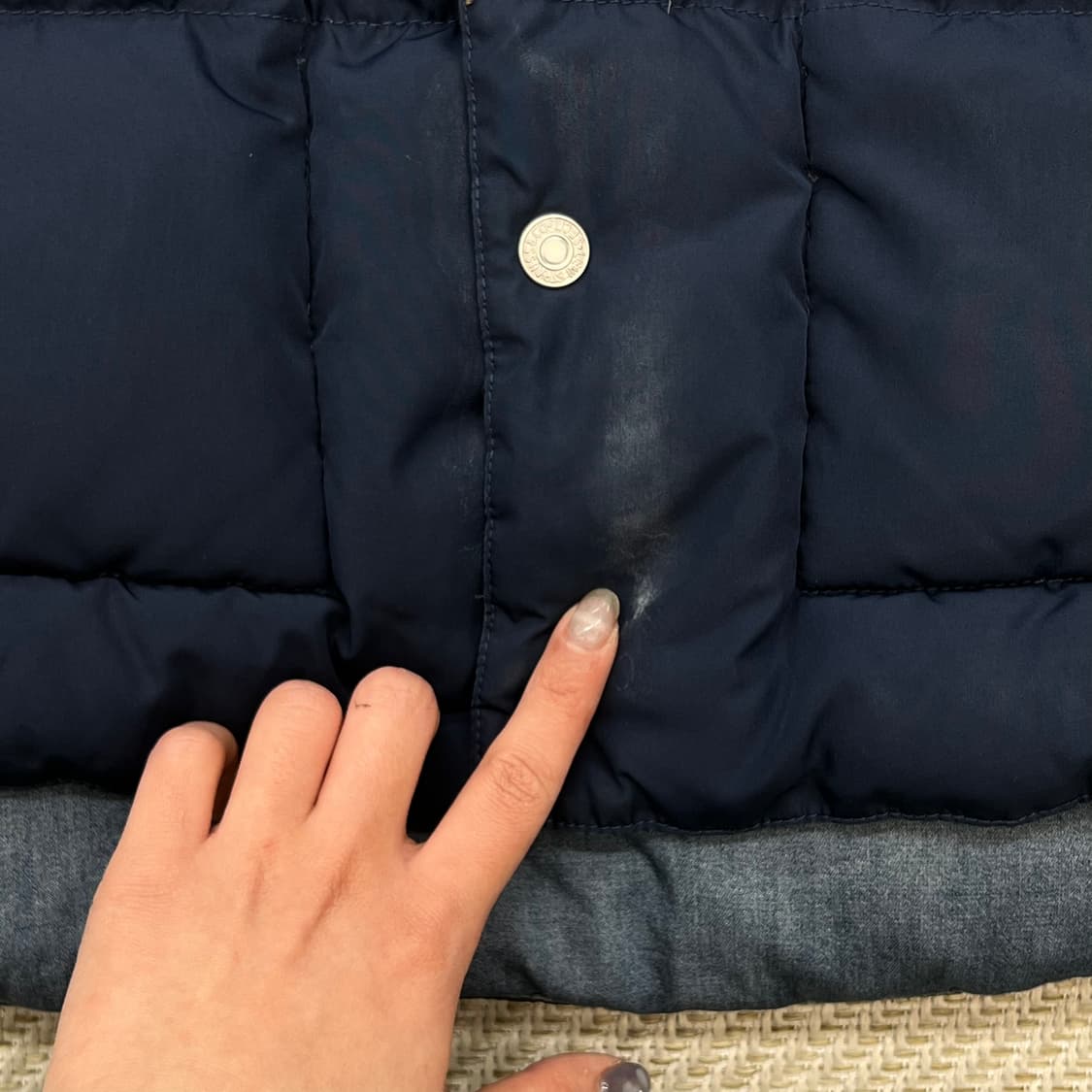 리바이스 리버시블 데님 패딩 베스트 r2910 상품이미지7