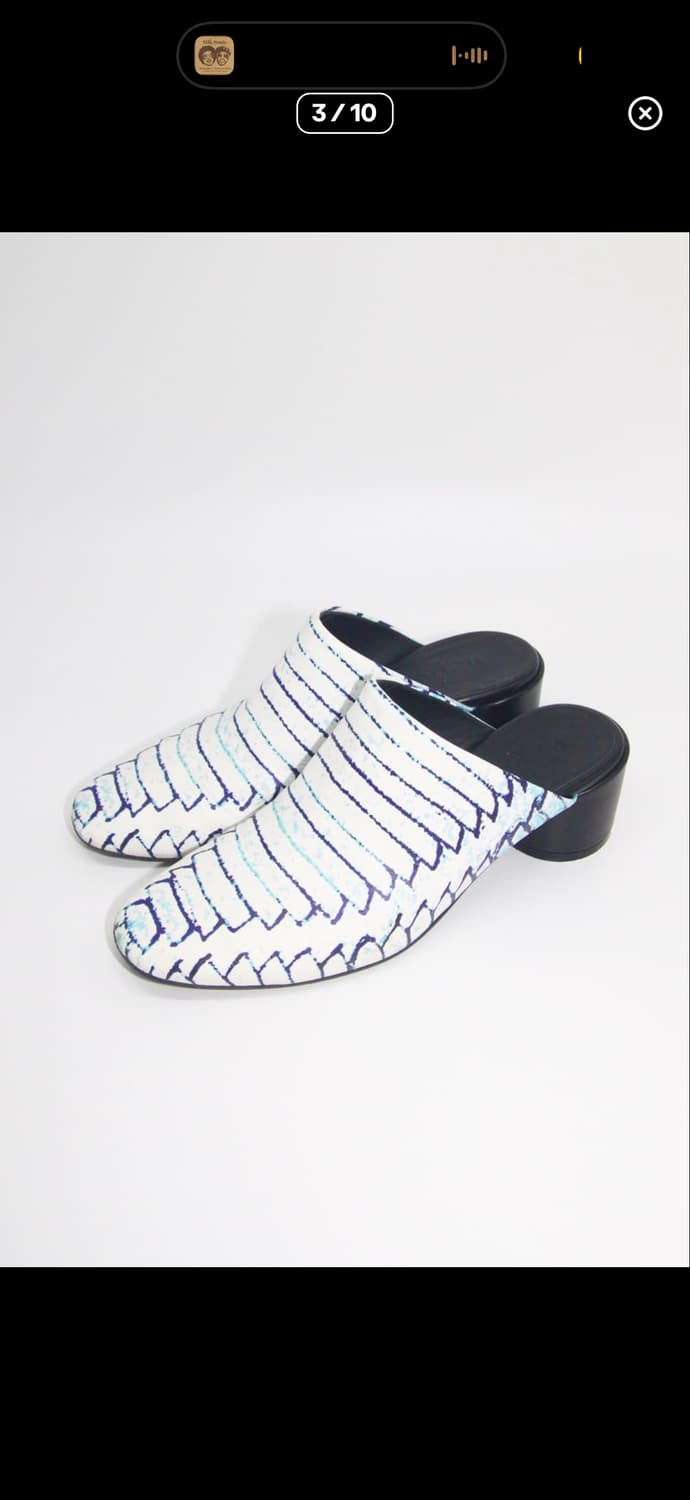 마르지엘라 페인팅 패턴 뮬 클로그 상품이미지2