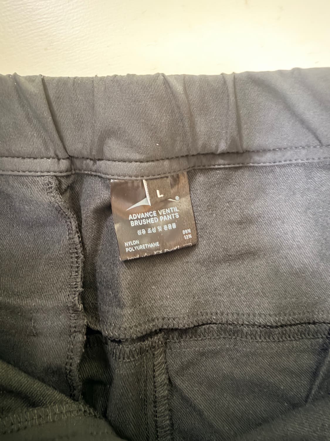 고요웨어 어드벤스 벤틸 브러쉬드 팬츠 블랙 L 상품이미지3