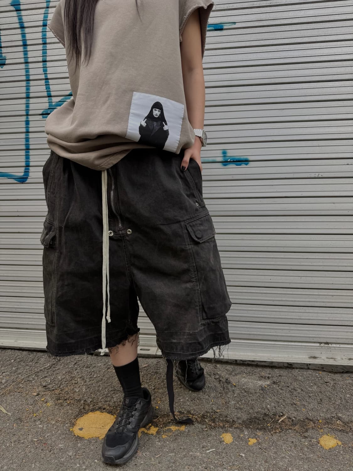 릭 오웬스 점보카고 리워크 버뮤다팬츠 상품이미지2