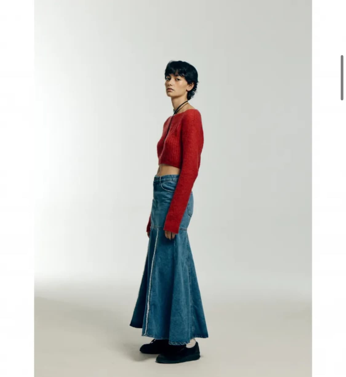 와이낫어스 mohair boat neck knit sweater - re 상품이미지4