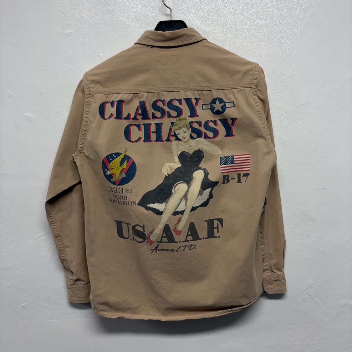 빈티지 아비렉스 셔츠 상품이미지2