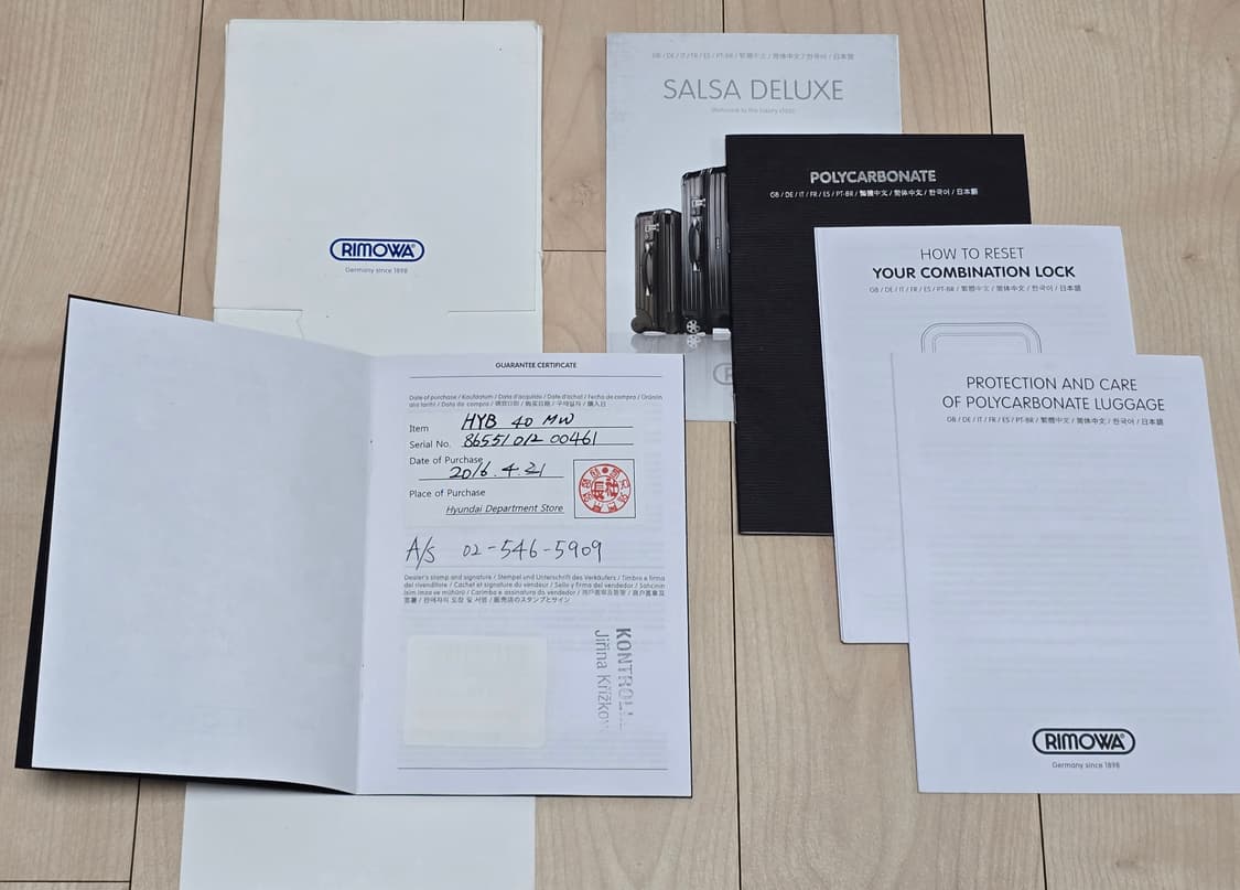 리모와 살사 디럭스 하이브리드 멀티휠 블랙 상품이미지10