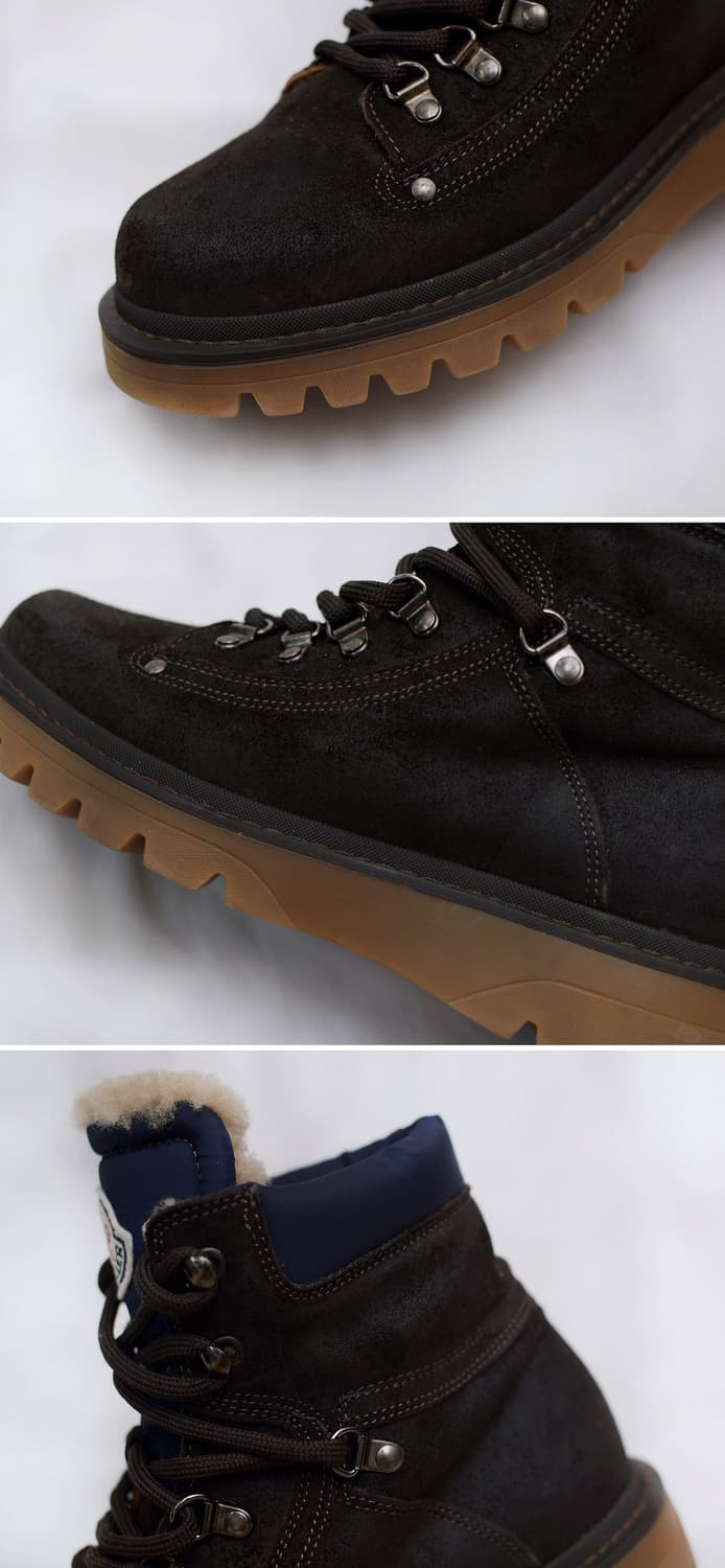 몽클레어 이지드 양모 시어링 가죽 방한부츠 (39 / 250-255) 상품이미지6