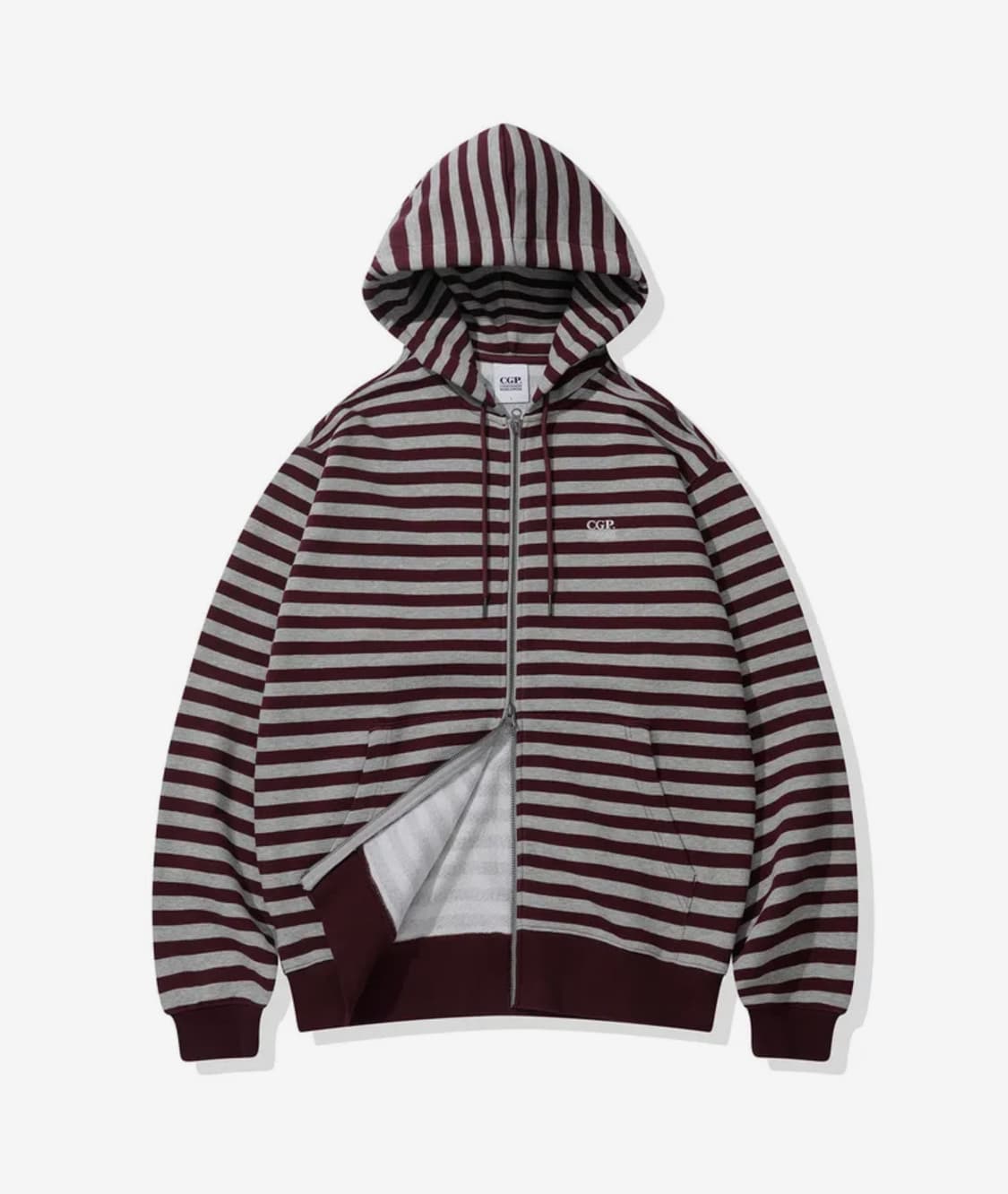 코드그라피 스트라이 후드 집업 상품이미지3