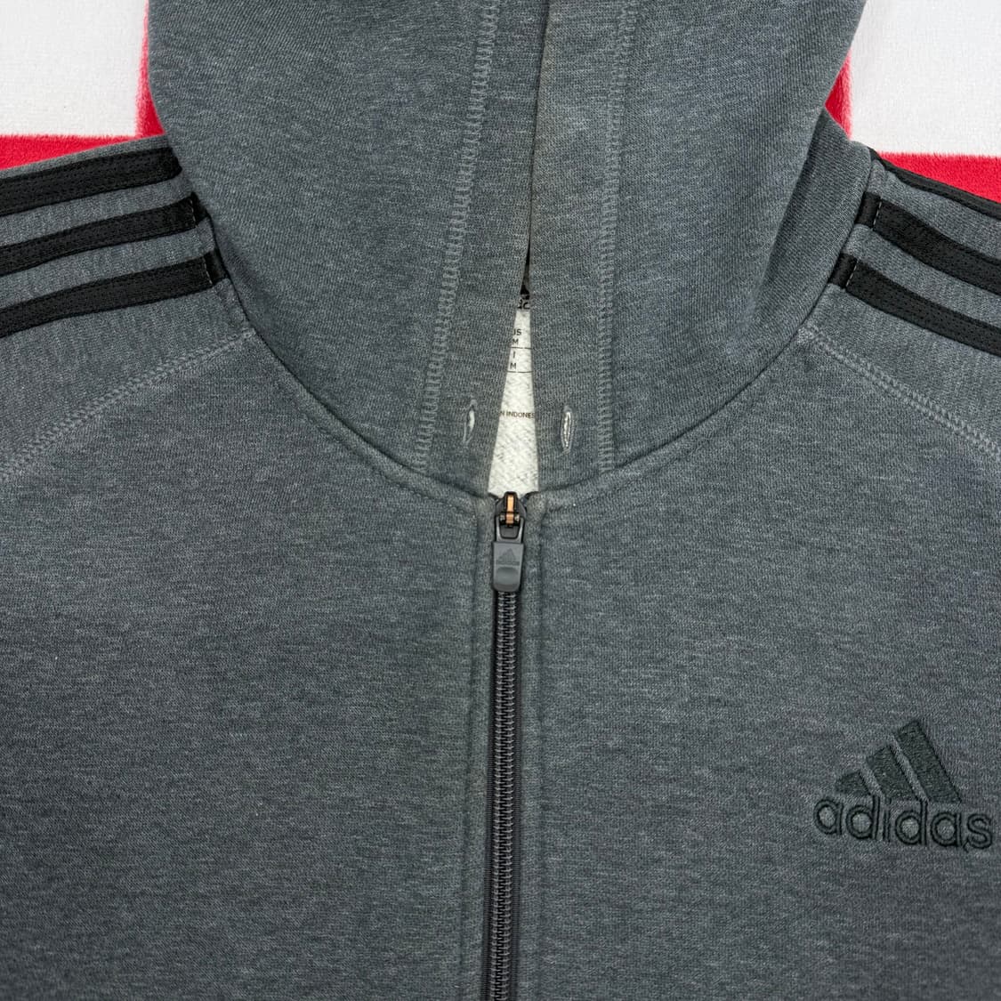 아디다스 후드집업 M 실측 L  상품이미지4