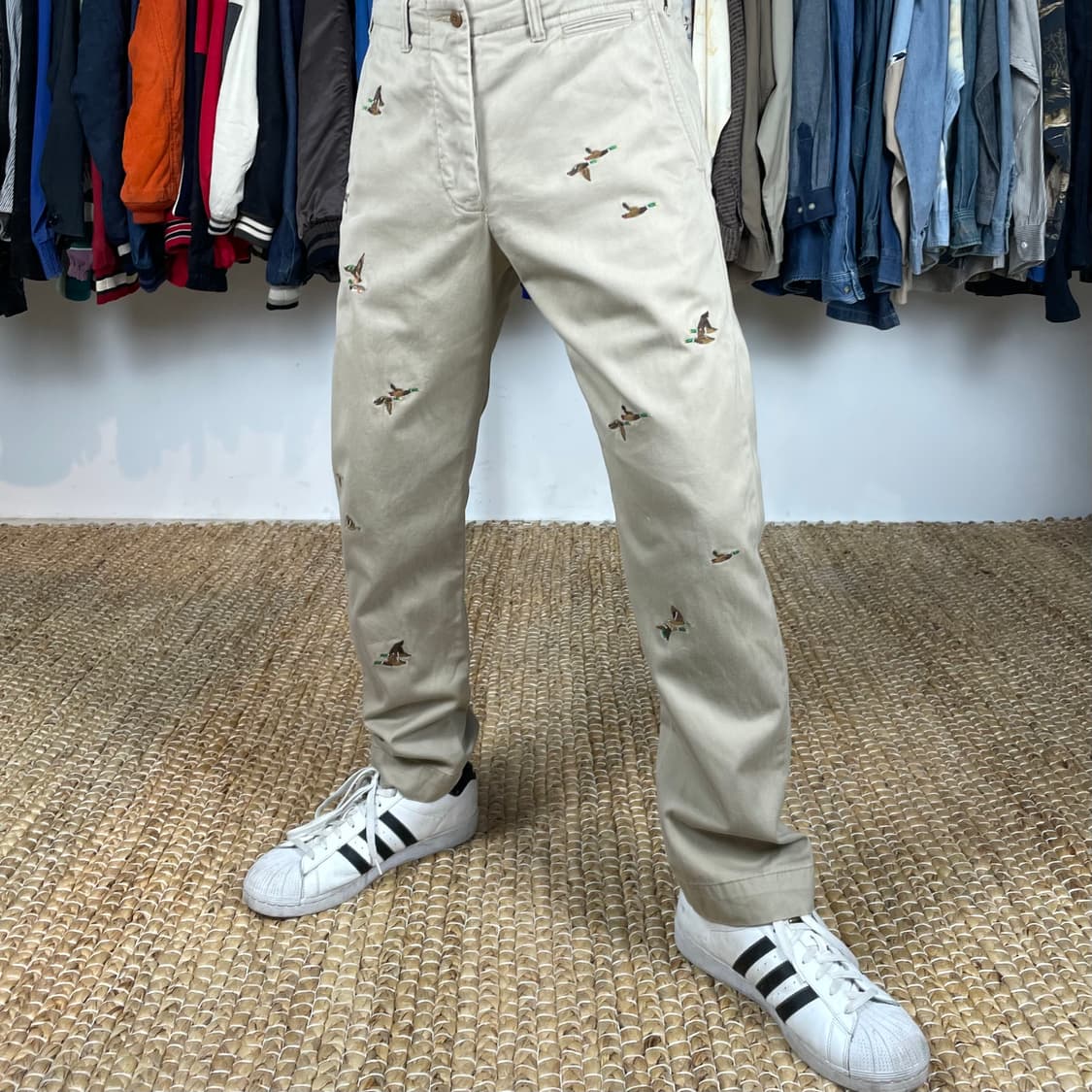 폴로 랄프로렌 청둥오리 엠브로이드 치노 팬츠 상품이미지1