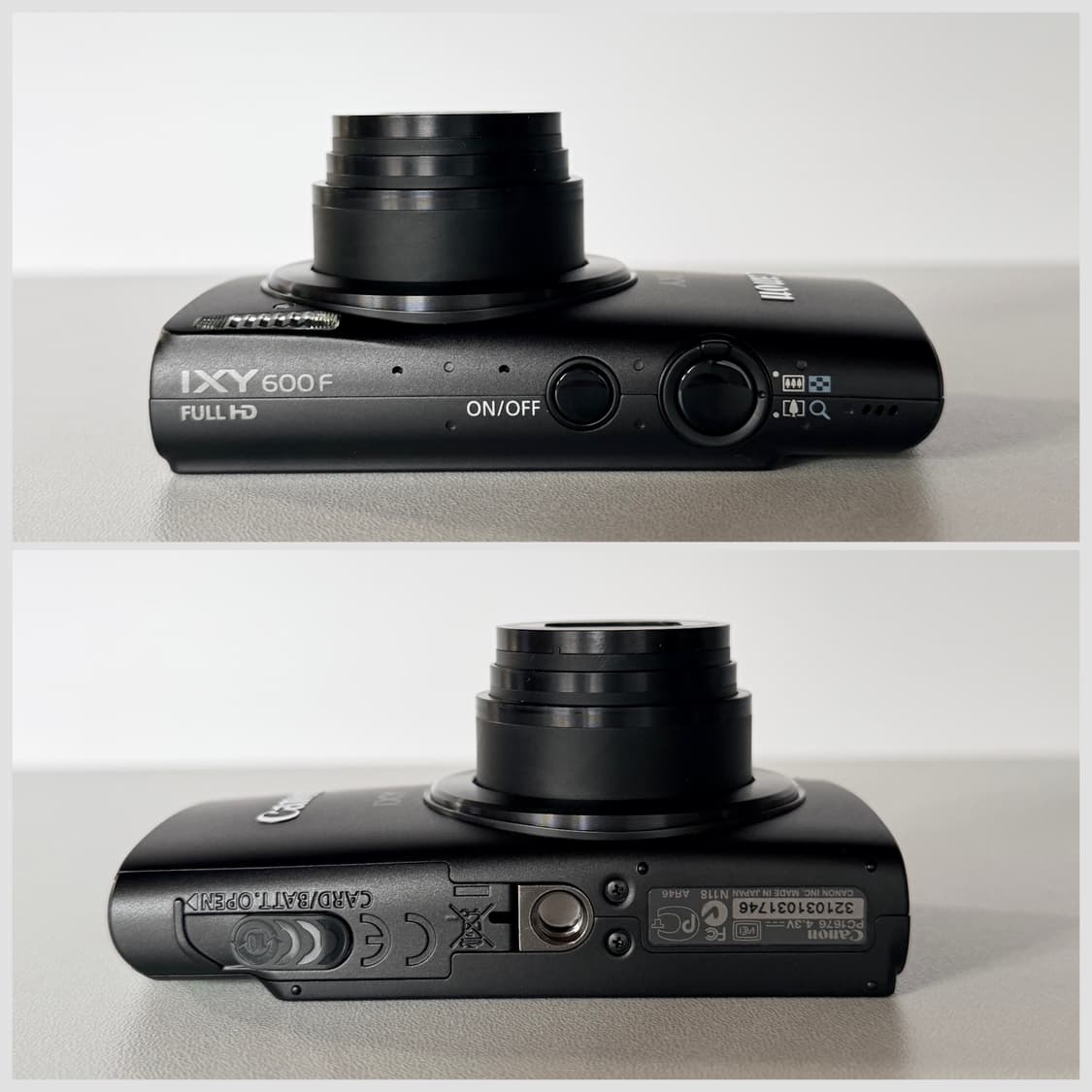 🖤레어 민트급 풀박스🖤 캐논 IXY600F 매트 블랙  익시600 상품이미지6