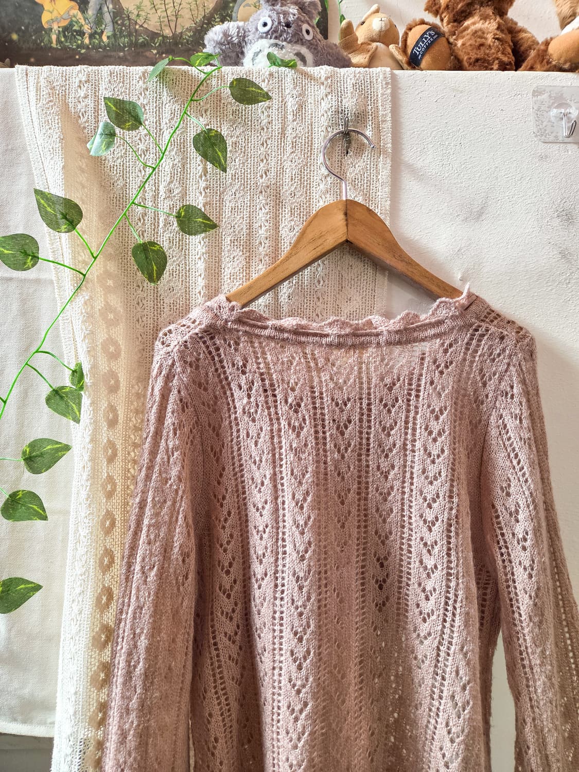 핑크 여리핏 니트 상품이미지5