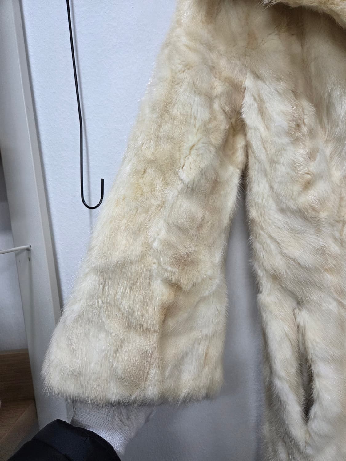 YK038 천연밍크 롱코트 폭스퍼카라 Y2K 상품이미지4