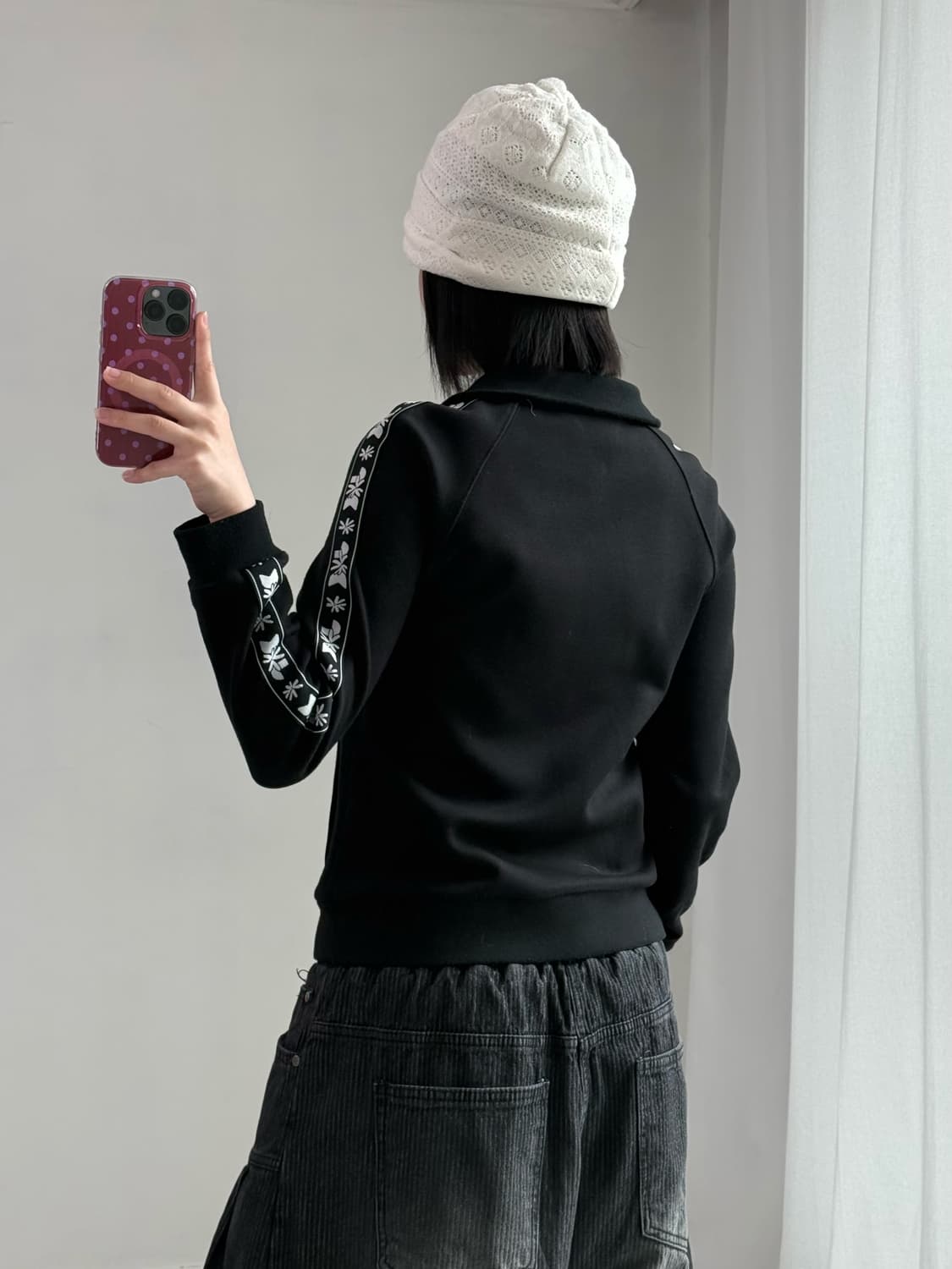 쥬씨꾸뛰르 하트 로고 집업 상품이미지4