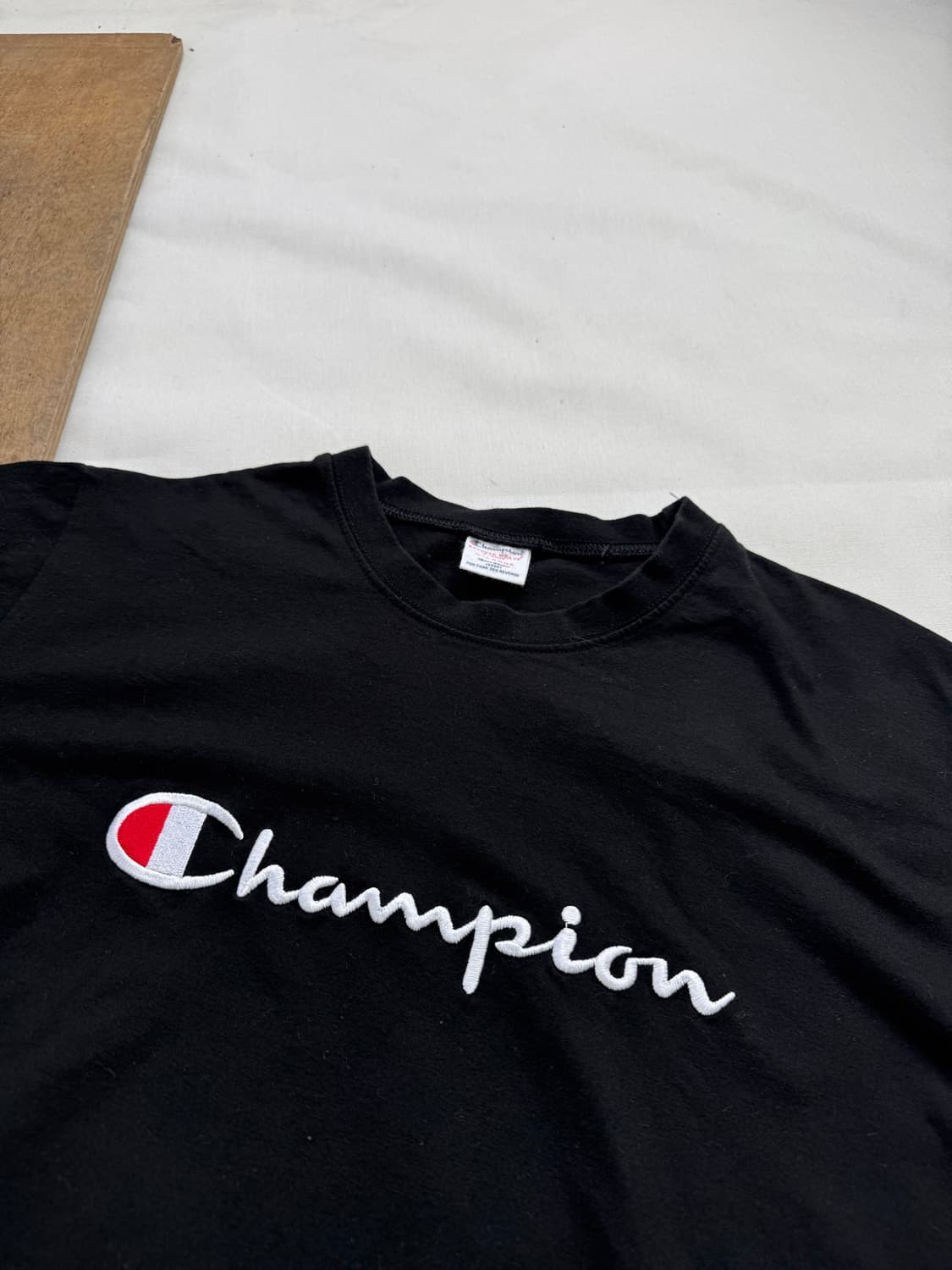 champion reverse weave 챔피온 리버스위브 자수 반팔 상품이미지3