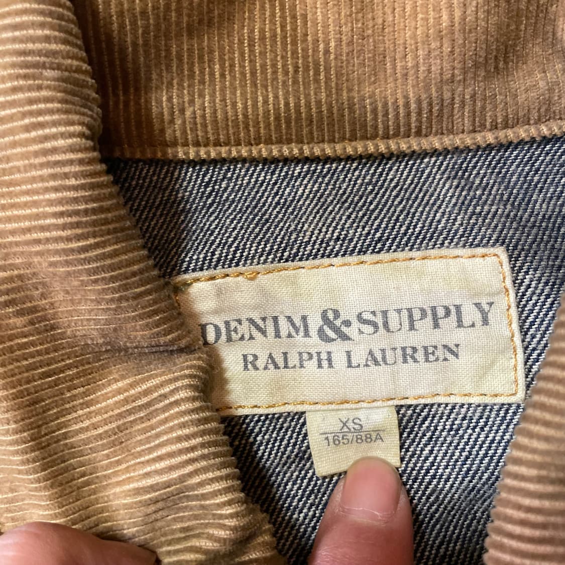 데님앤서플라이 데미지 데님자켓 상품이미지5