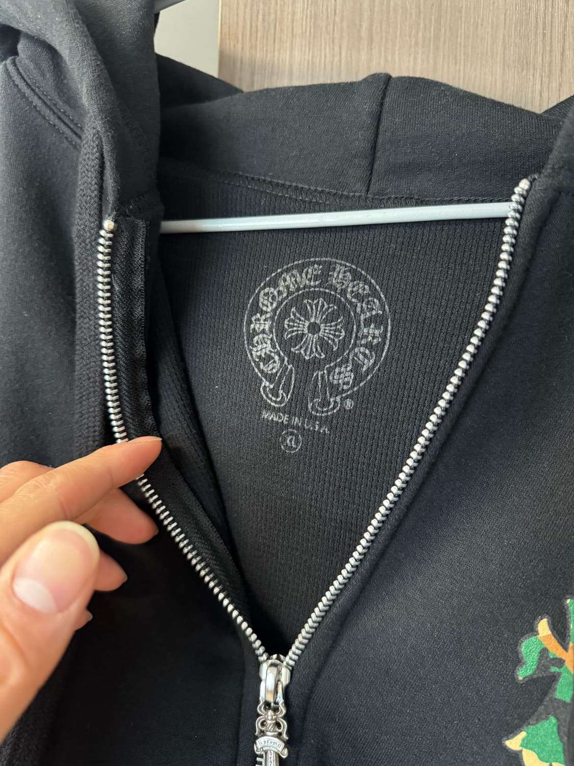 (XL) 크롬하츠 카모 홀스슈 후드집업 상품이미지8