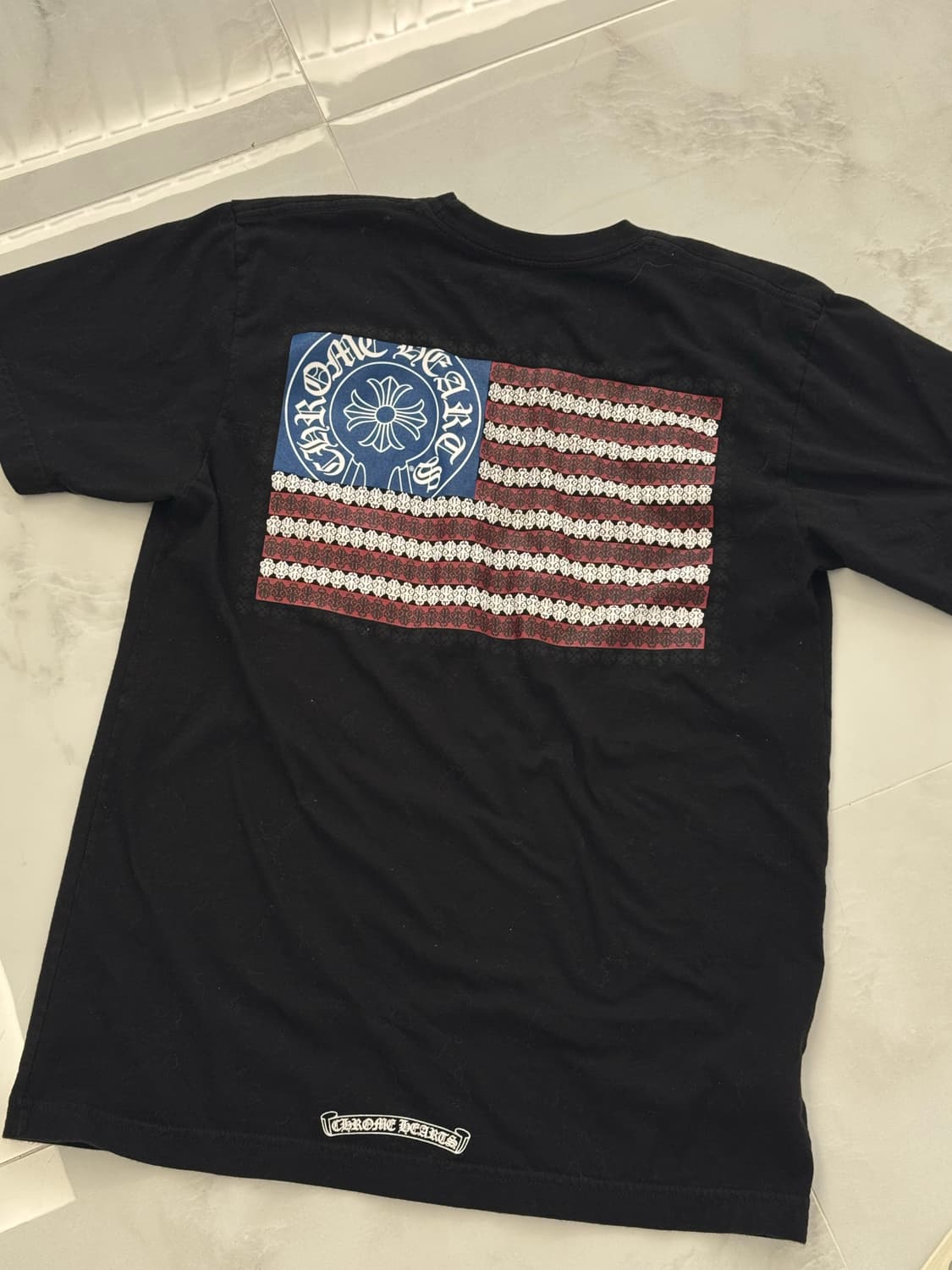 크롬하츠 성조기 반팔 상품이미지1