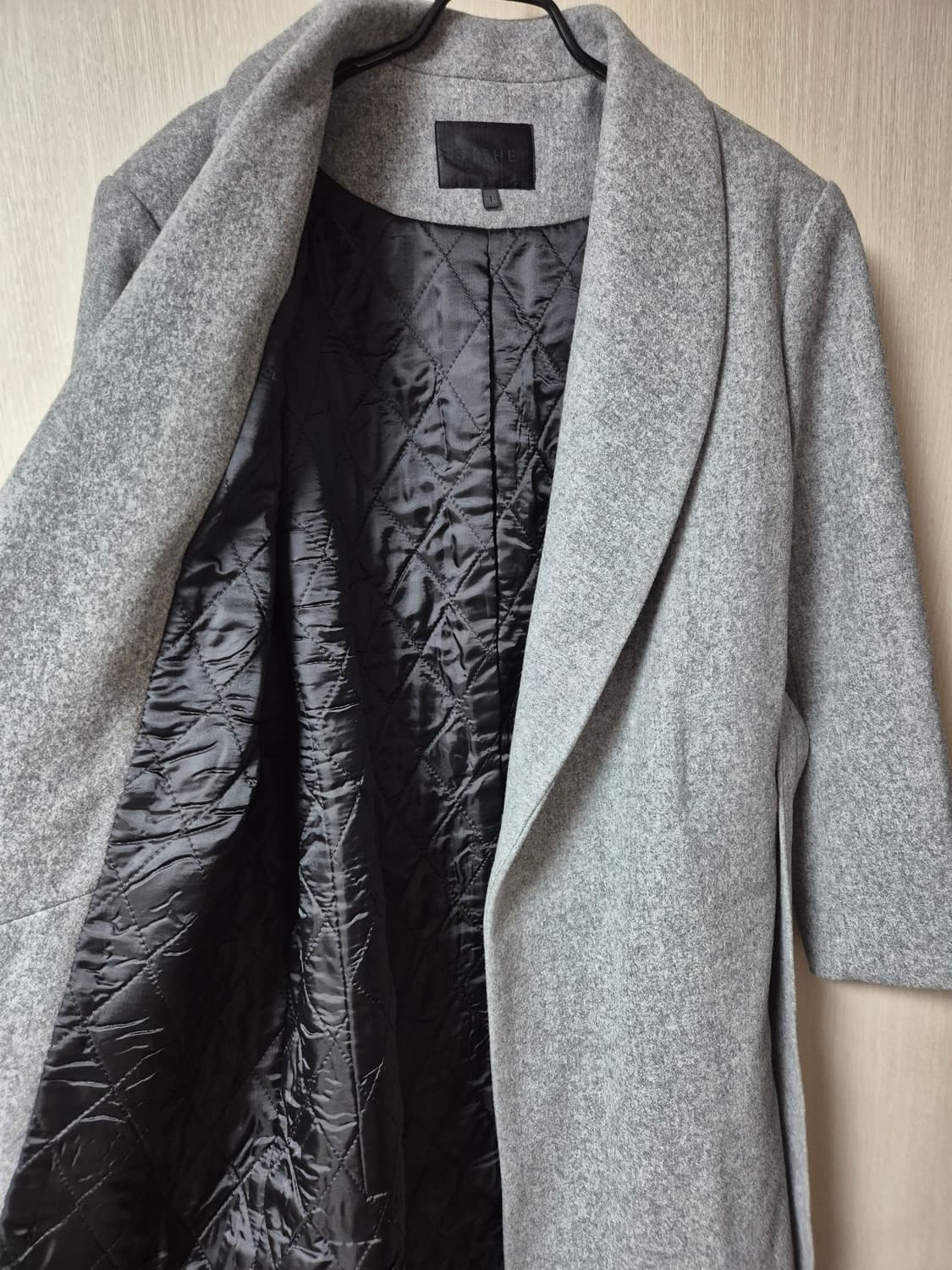 (새제품) 31THE 숄카라 펠트 코트 31쇼룸 누빔코트 (98만) 상품이미지8